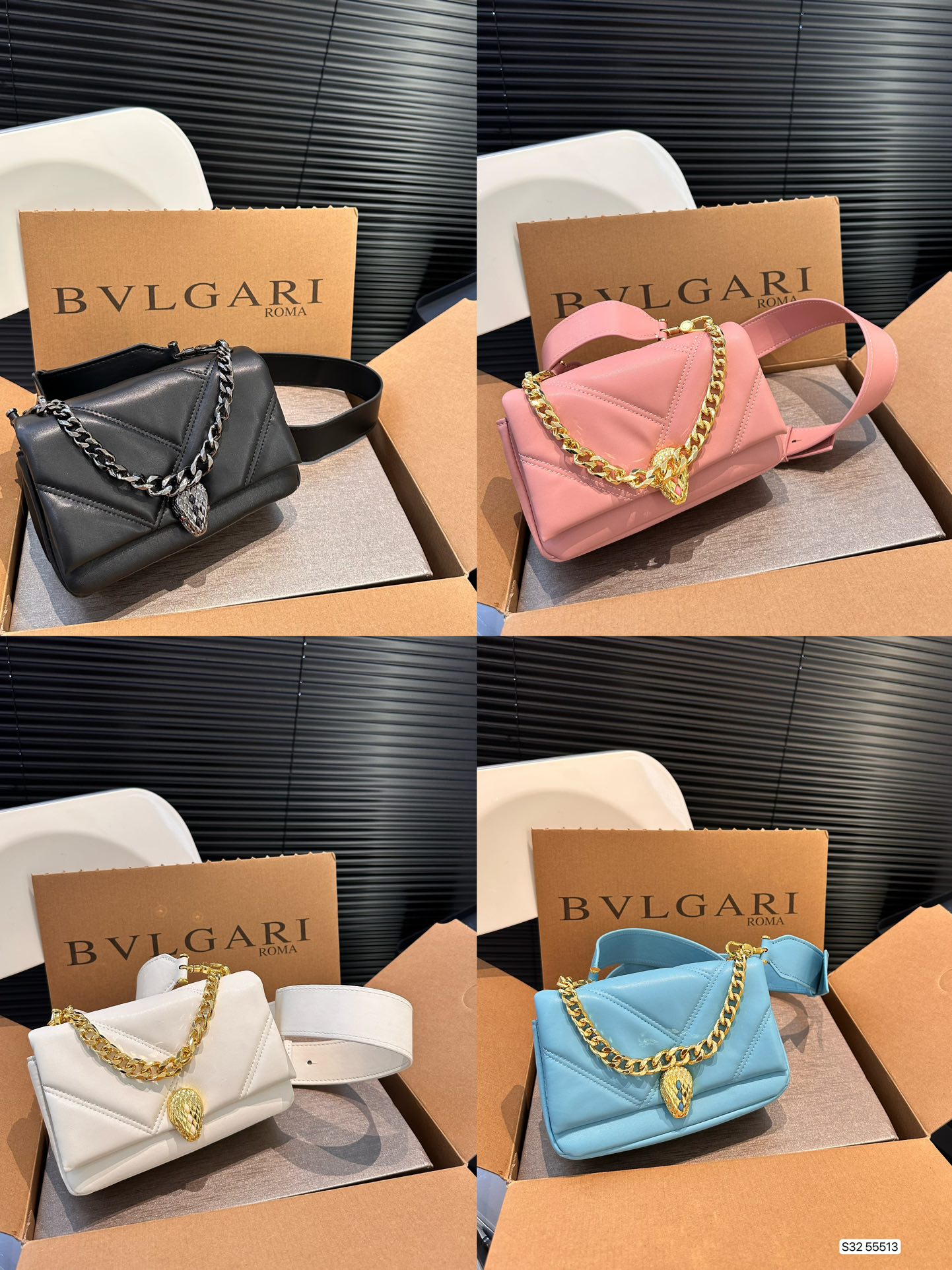 Bvl new arrival Serpenti Cabochon bag size: 18 *12  cm