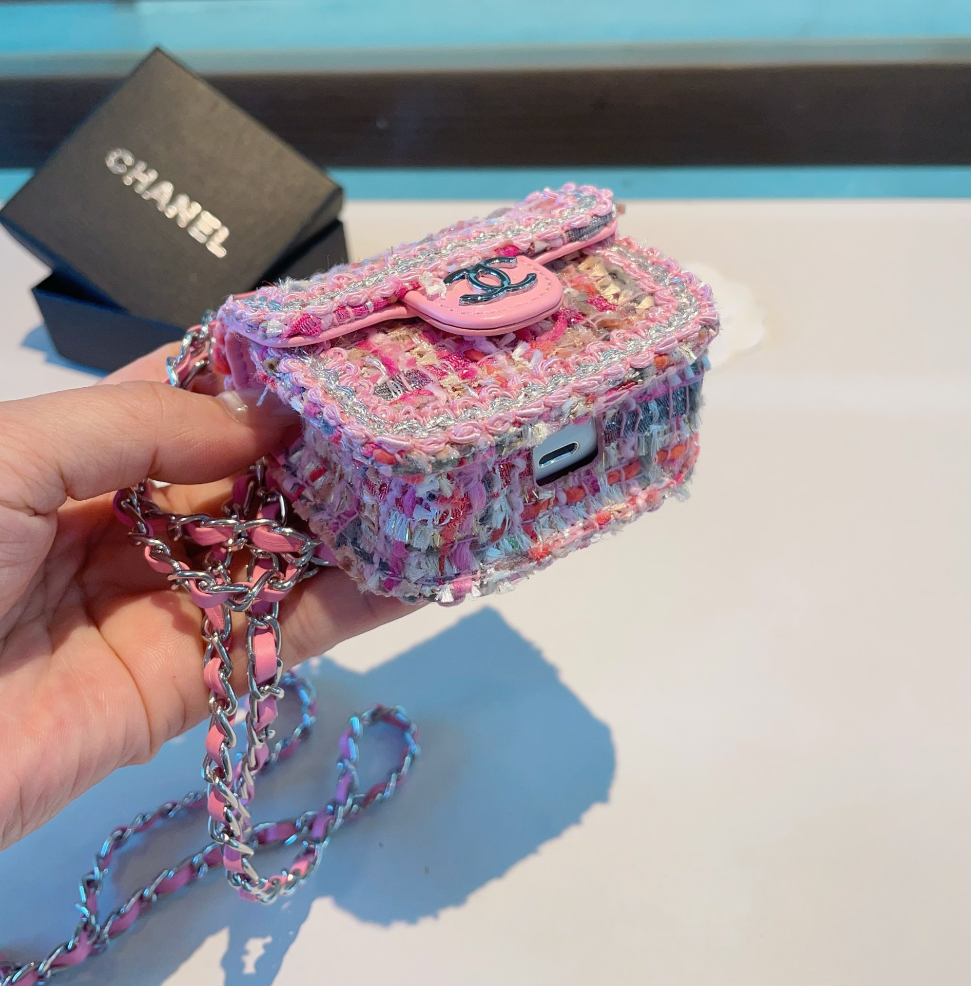 Cc nw arrival mini key chain purse