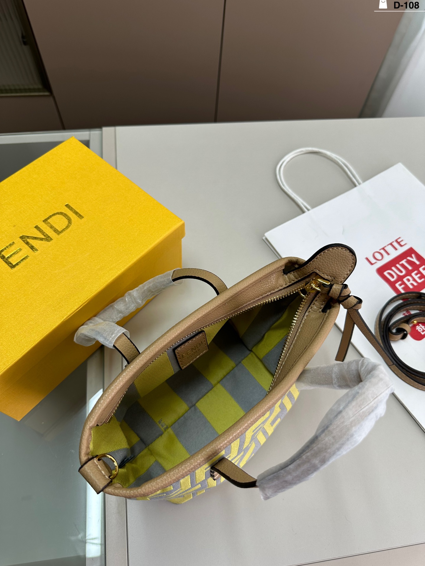 FEN Origami new arrival tote bag size:18*11*15 cm