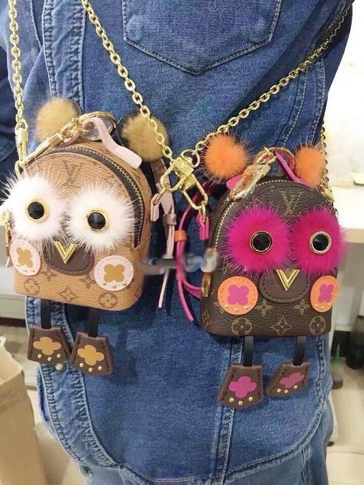 LOUIS M69552  PALM SPRINGS BEAR mini key chain purse