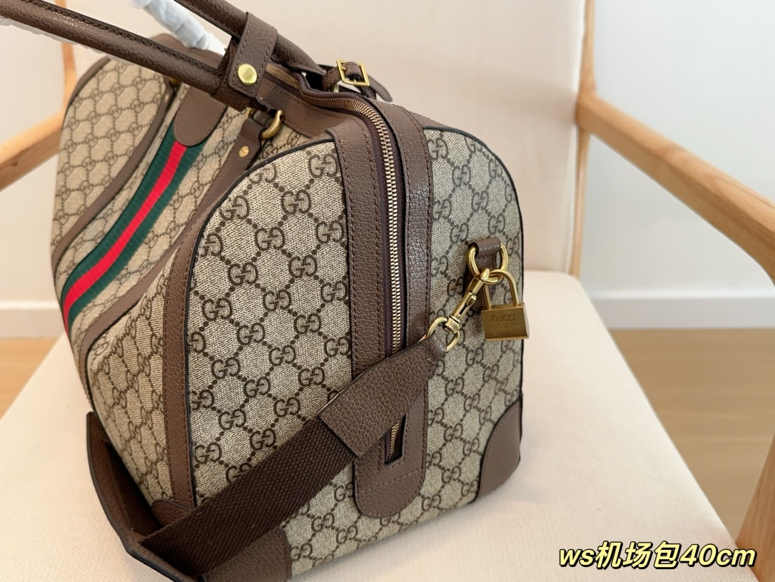 GG new arrival Savoy travel bag size: 44×28×24 cm