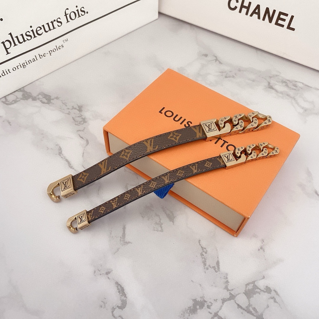 Lv New Arrival Bracelet 0001 Men: 20cm, Women: 18cm
