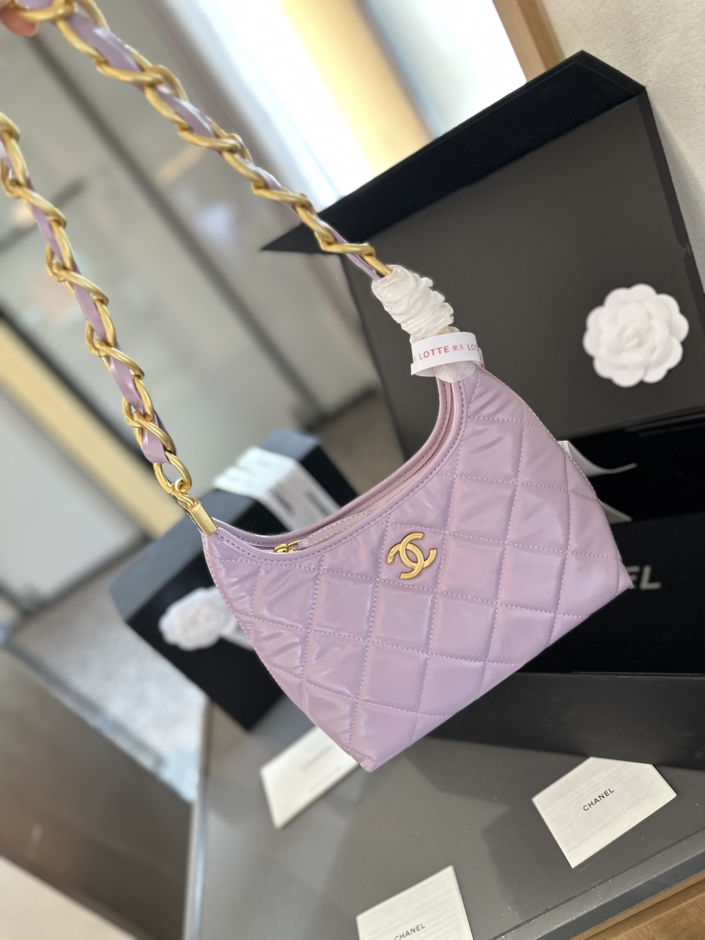 Cc new arrival 24 hobo bag size: 22cm