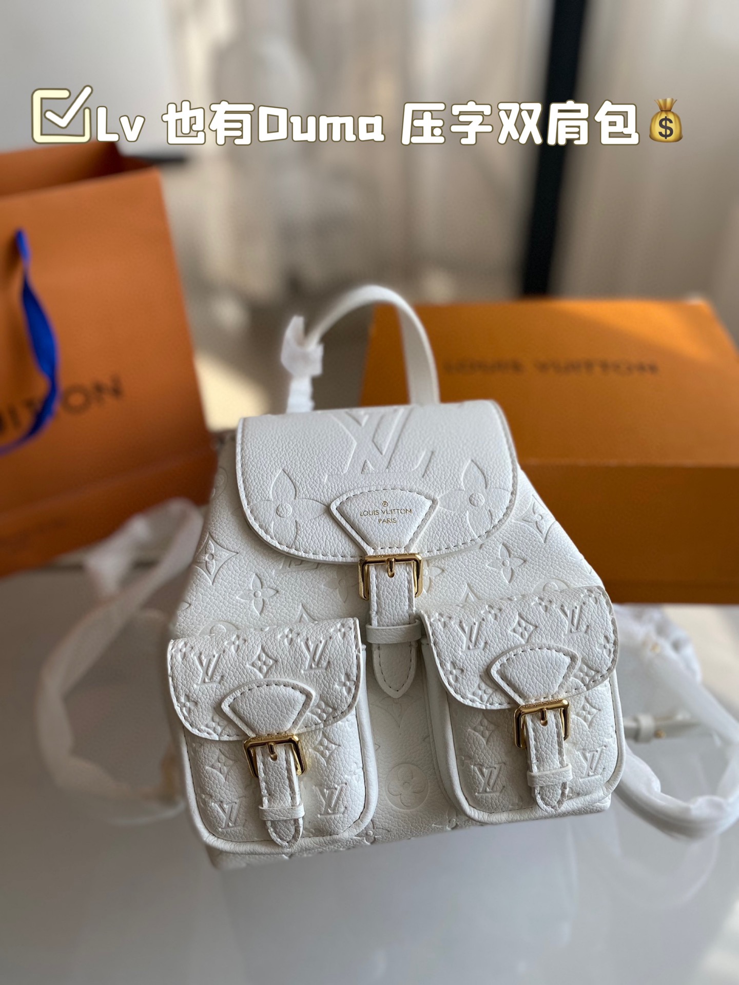 Louis Duma Excursion backpack bag small size：19*22 cm