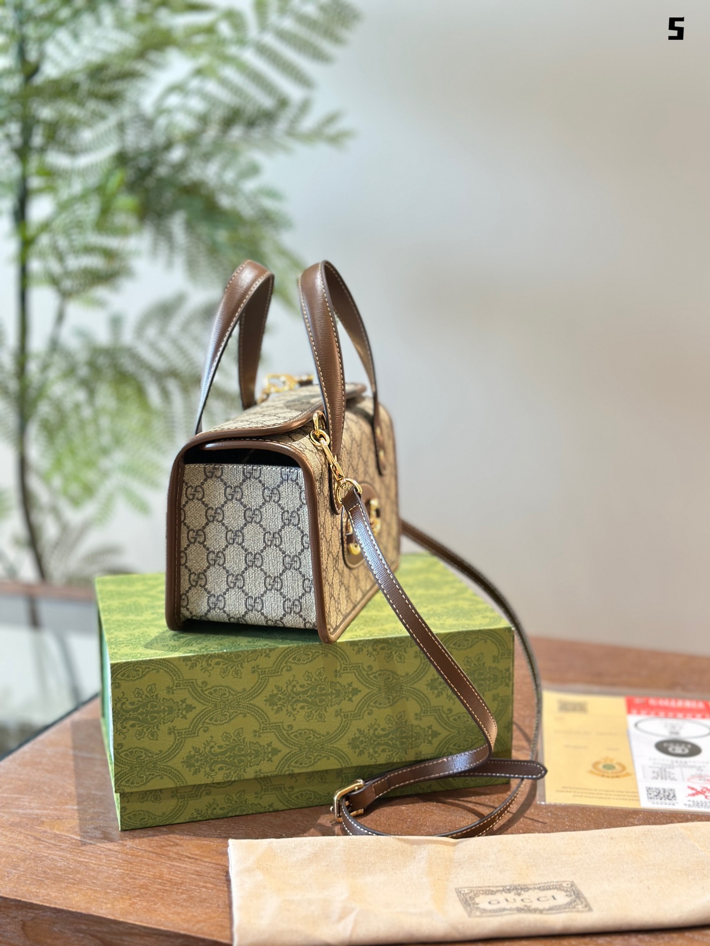 GG new arrival 1955 bag size; 23x16x12cm