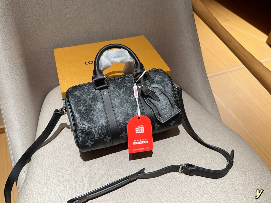 Louis keepall25 men and women bag size: 25��15��11 cm