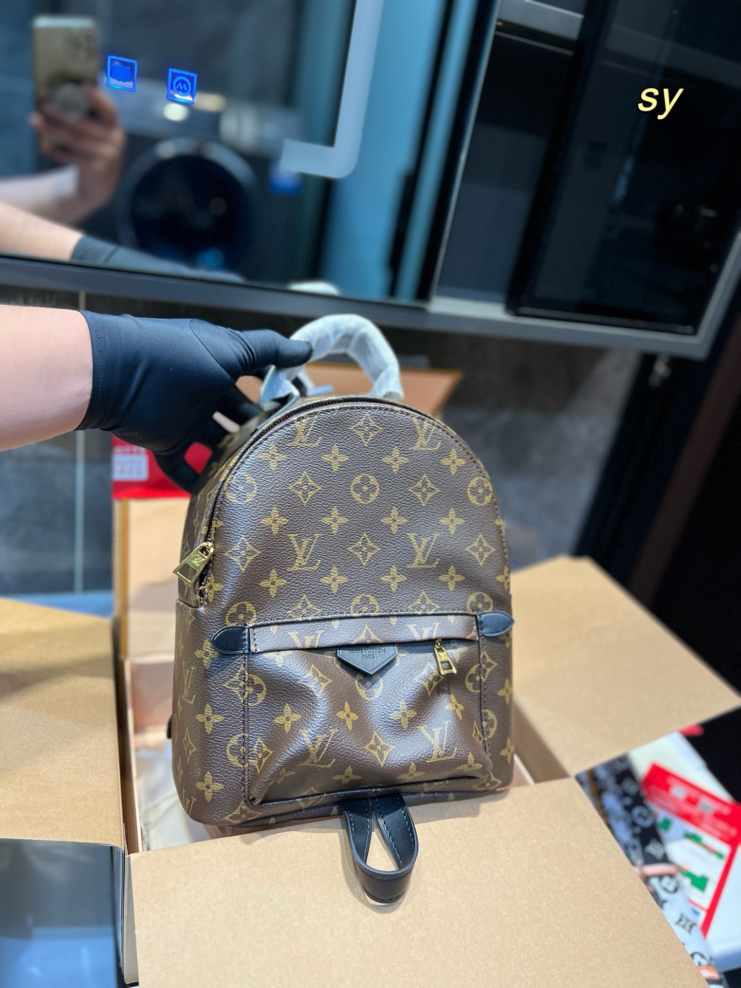 Louis new arrival palm springs mini backpack size: 23*27cm