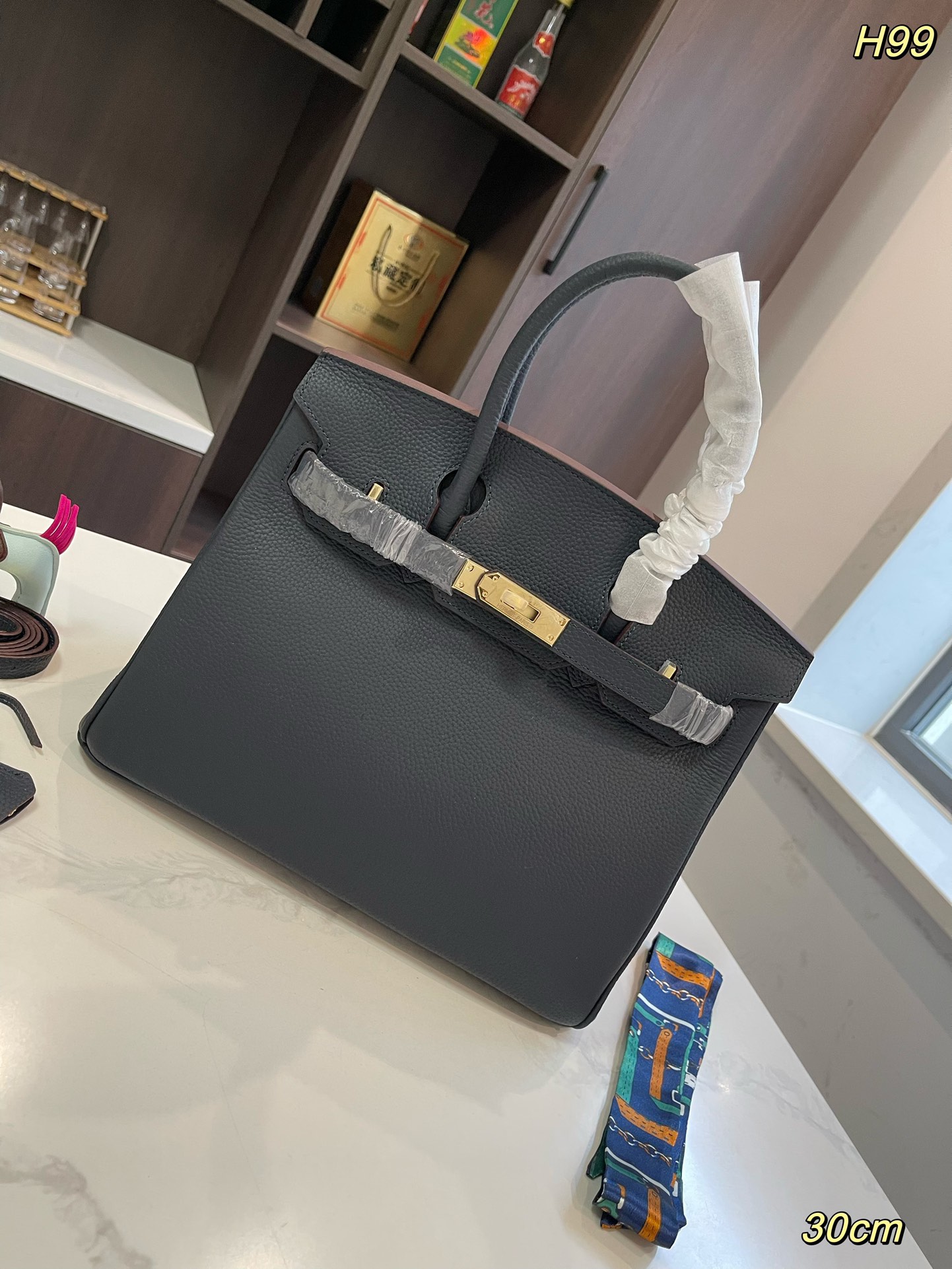 Her new arrival Birkin togo leather 12 size: 30 cm