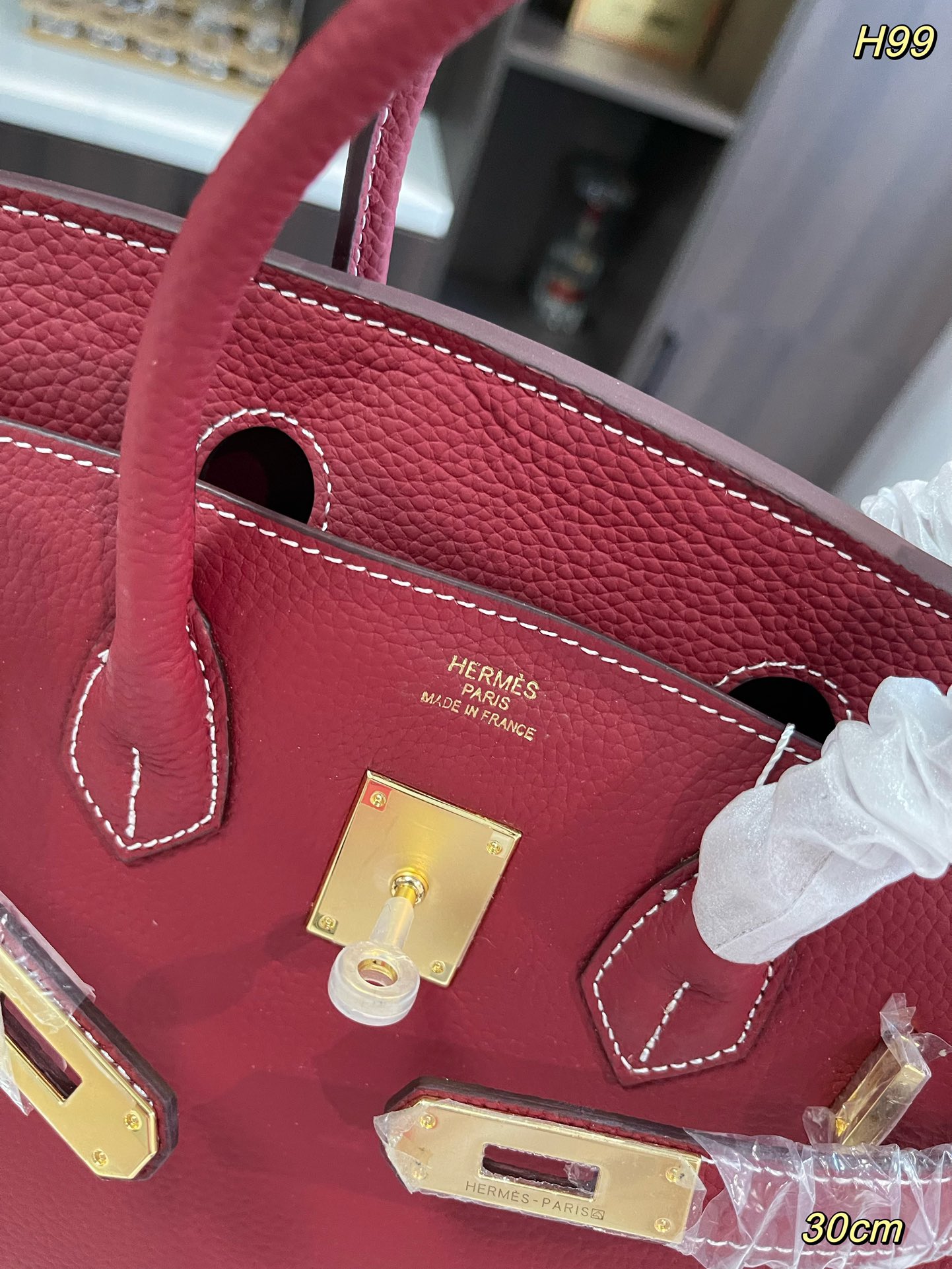 Her new arrival Birkin togo leather 11 size: 30 cm