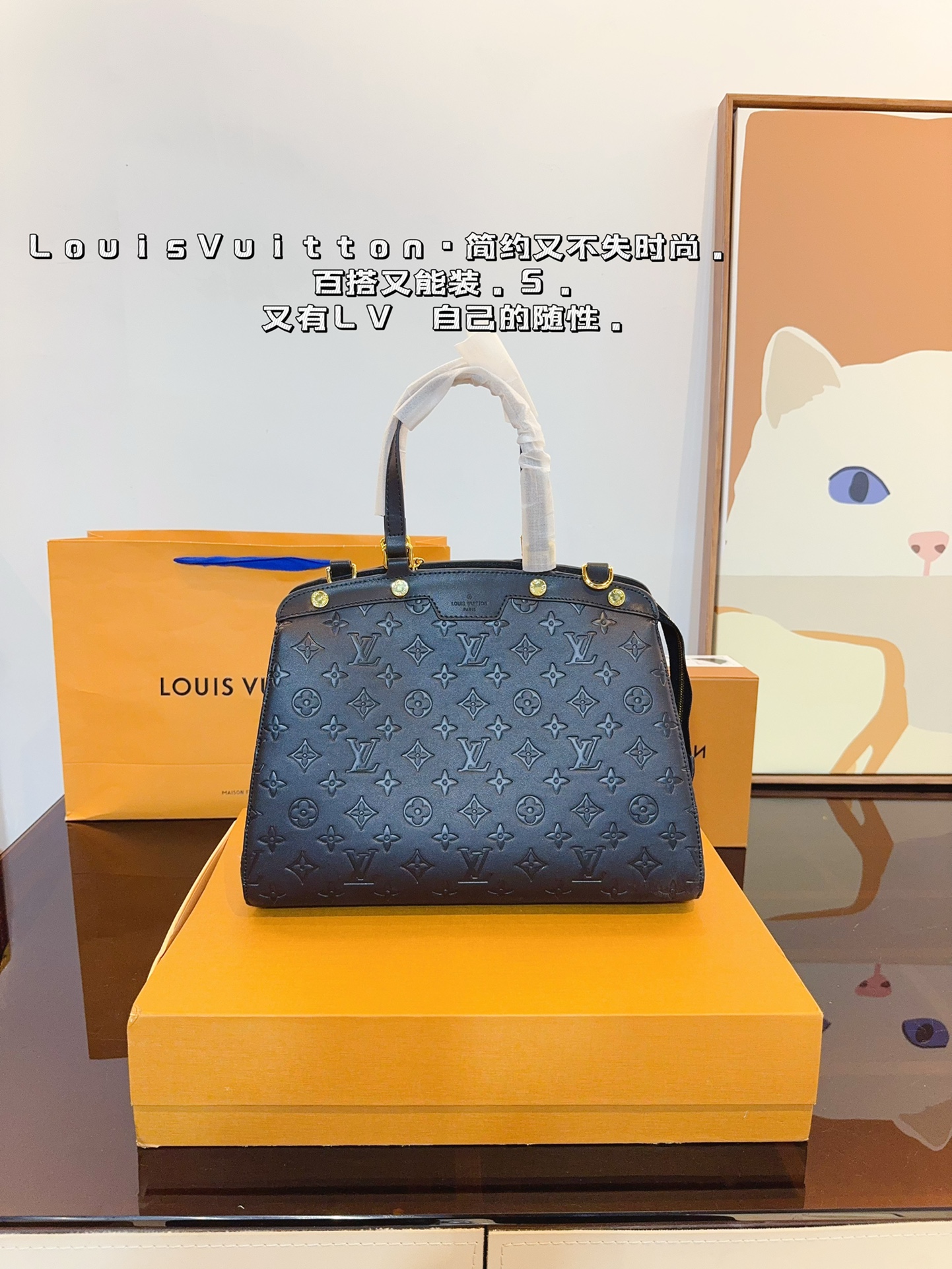 Louis new arrival Montaigne bag size:  33*12*23cm