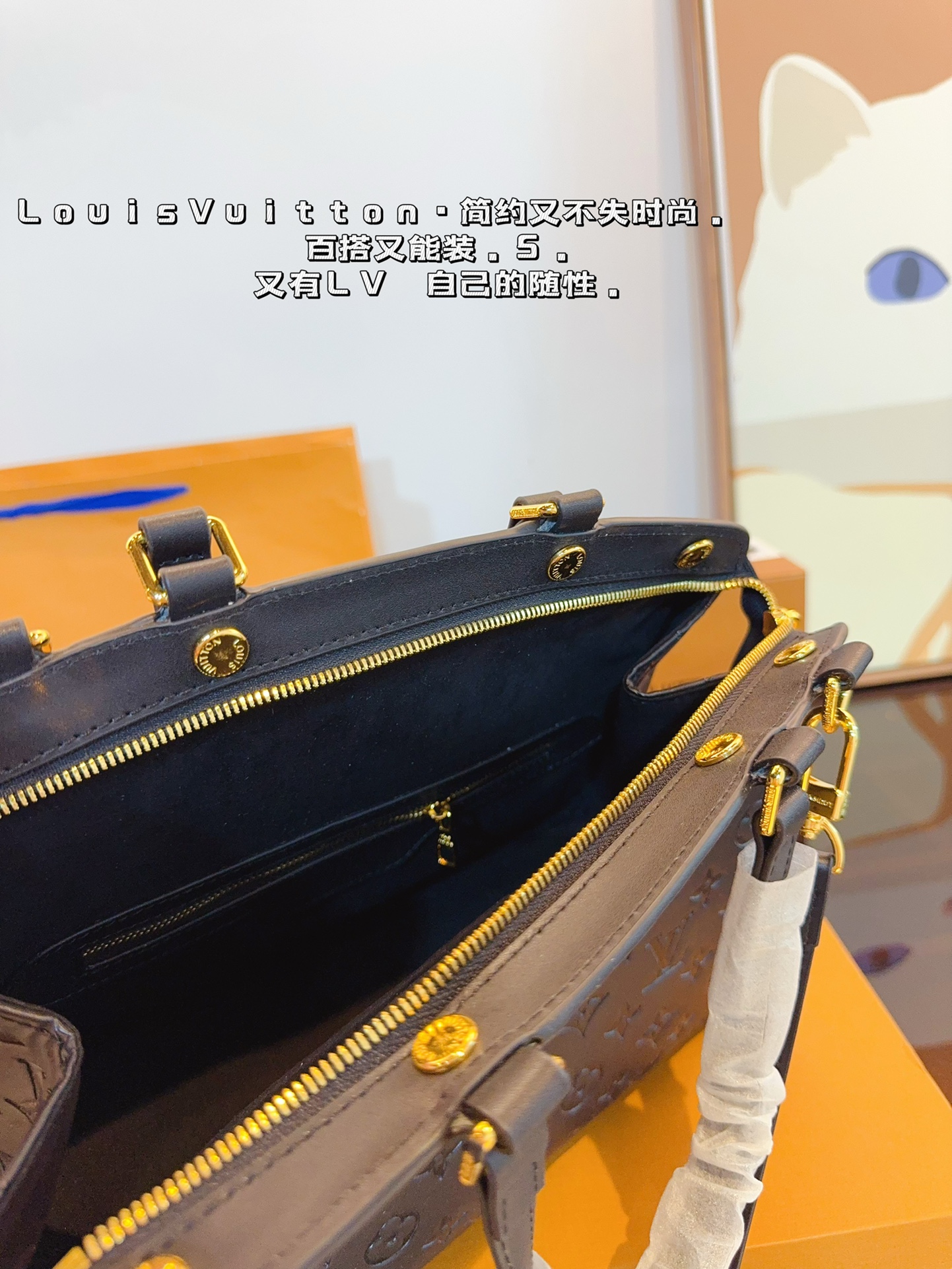 Louis new arrival Montaigne bag size:  33*12*23cm