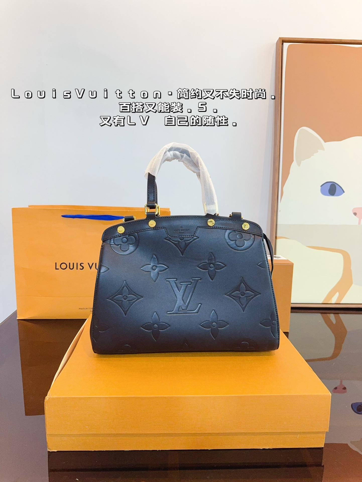 Louis new arrival Montaigne bag size:  33*12*23cm