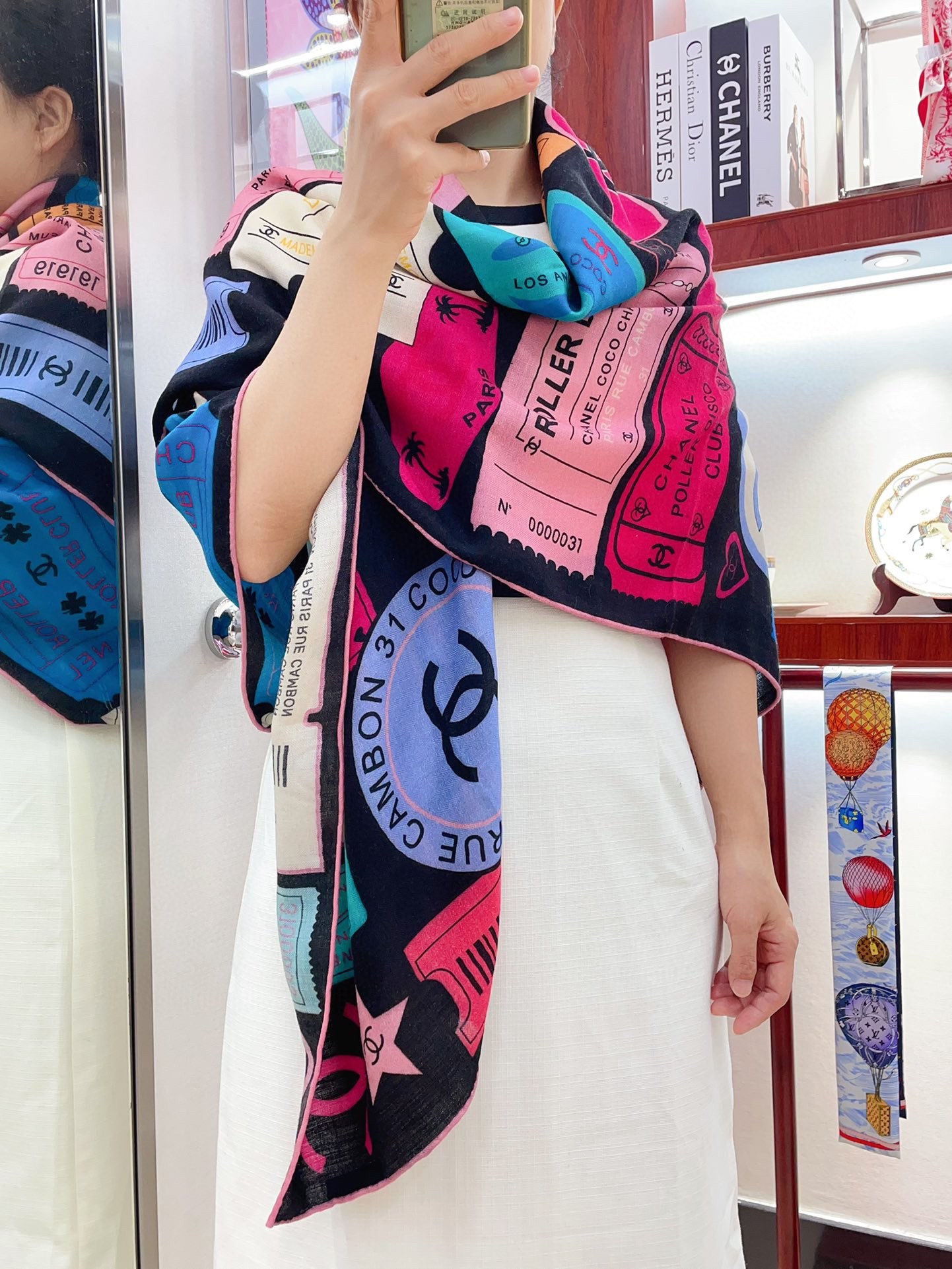 CC Scarf 140*140cm 0039