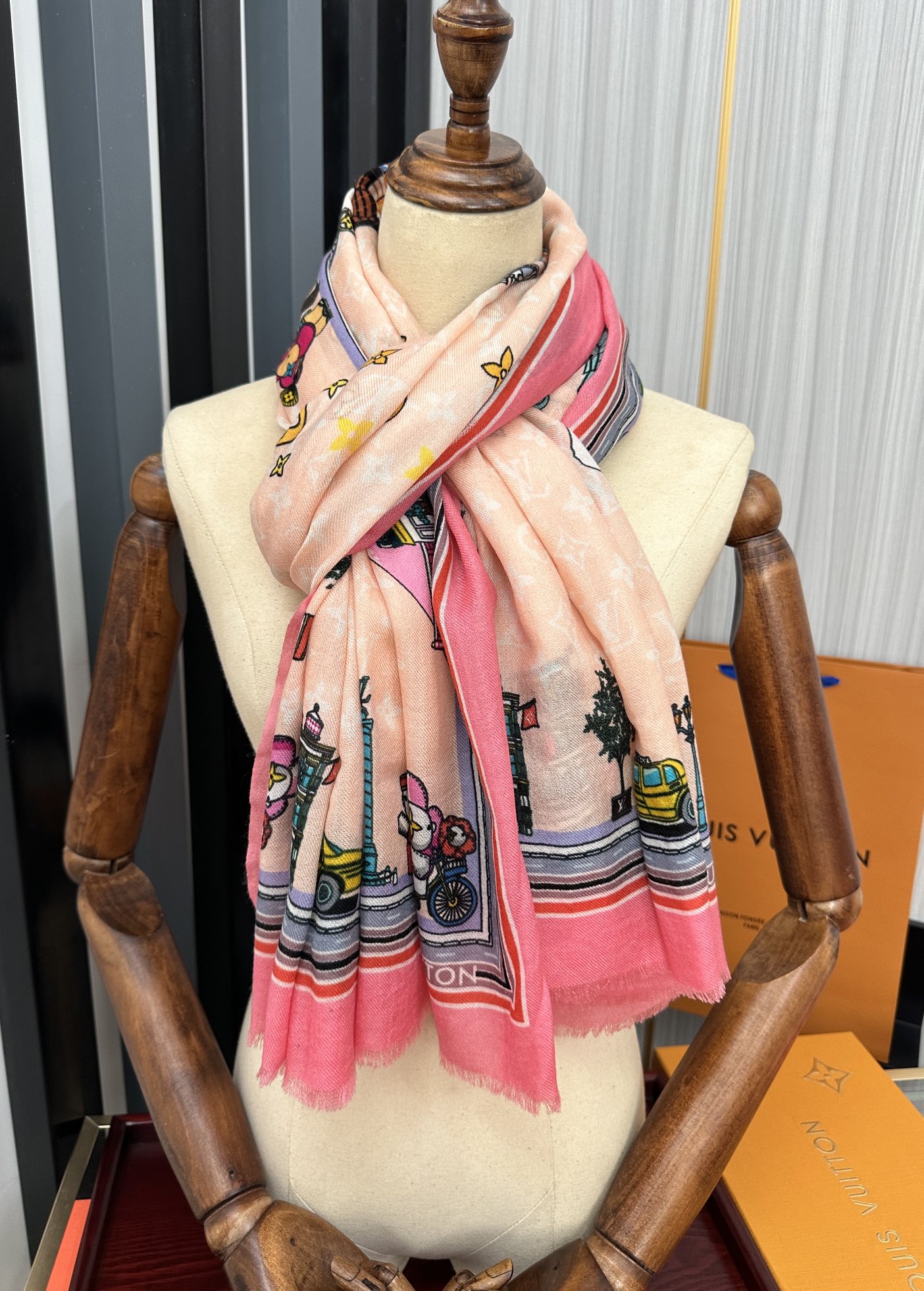 Louis new arrival scarf size: 100*200 cm 012