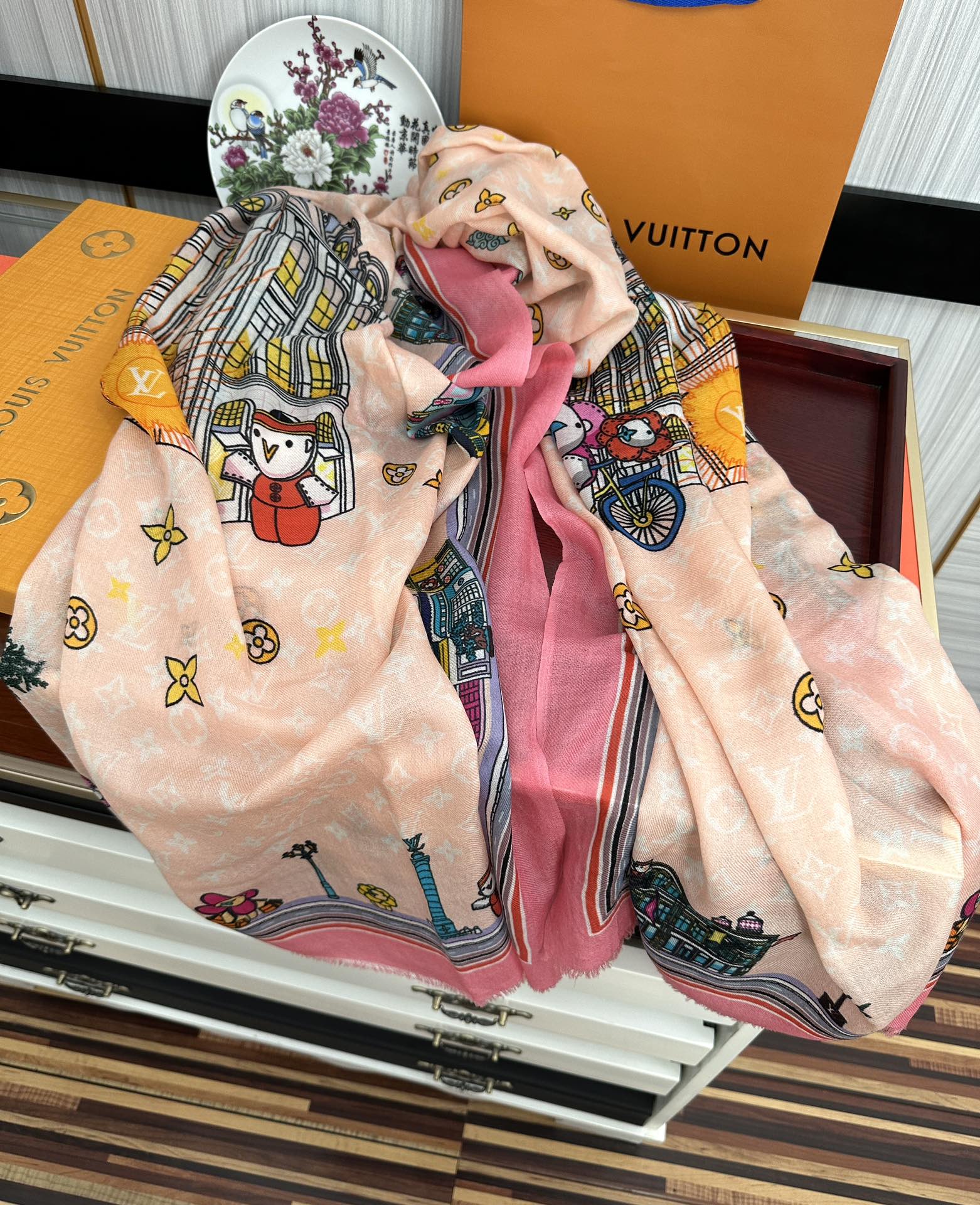 Louis new arrival scarf size: 100*200 cm 012