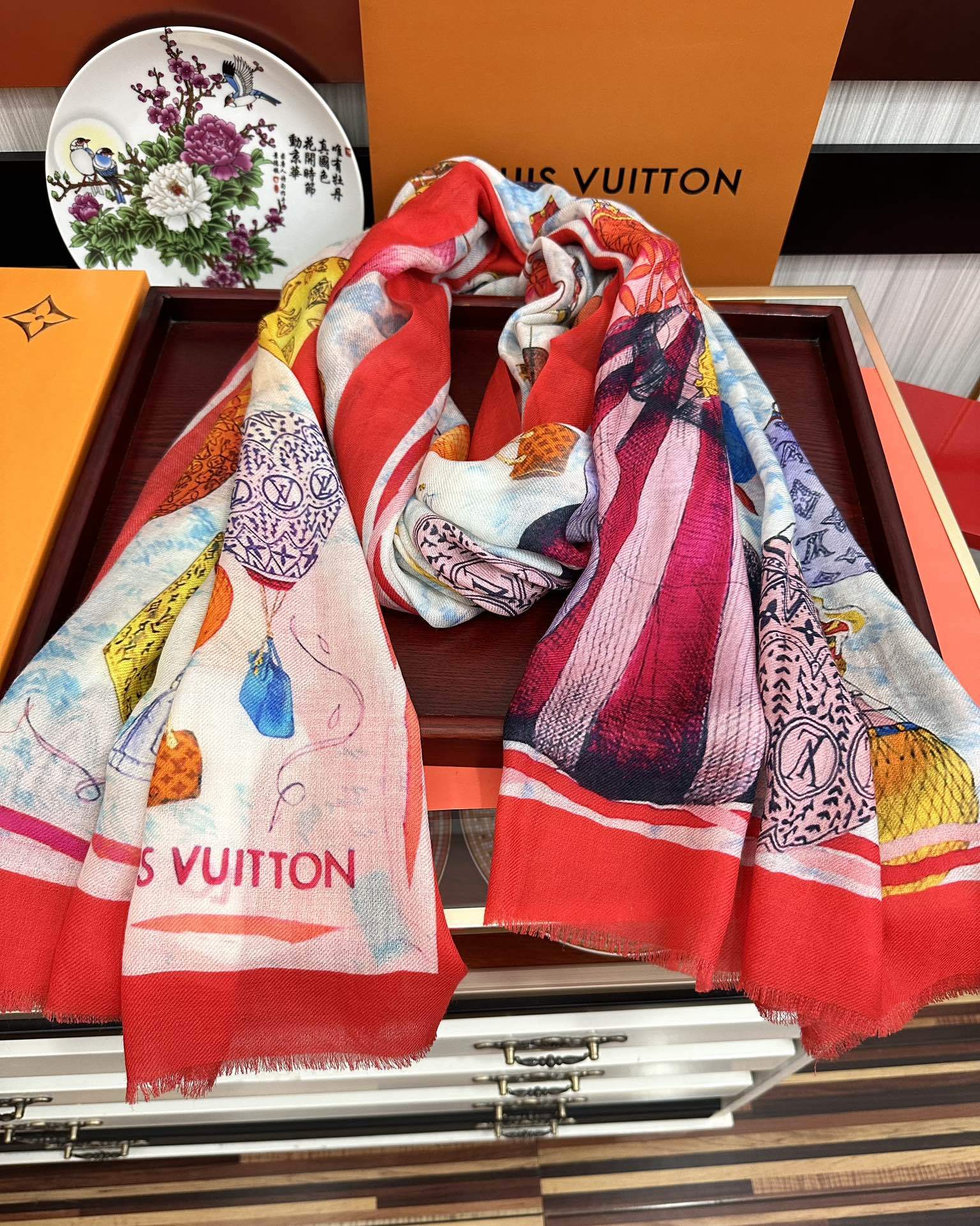 Louis new arrival scarf size: 100*200 cm 018