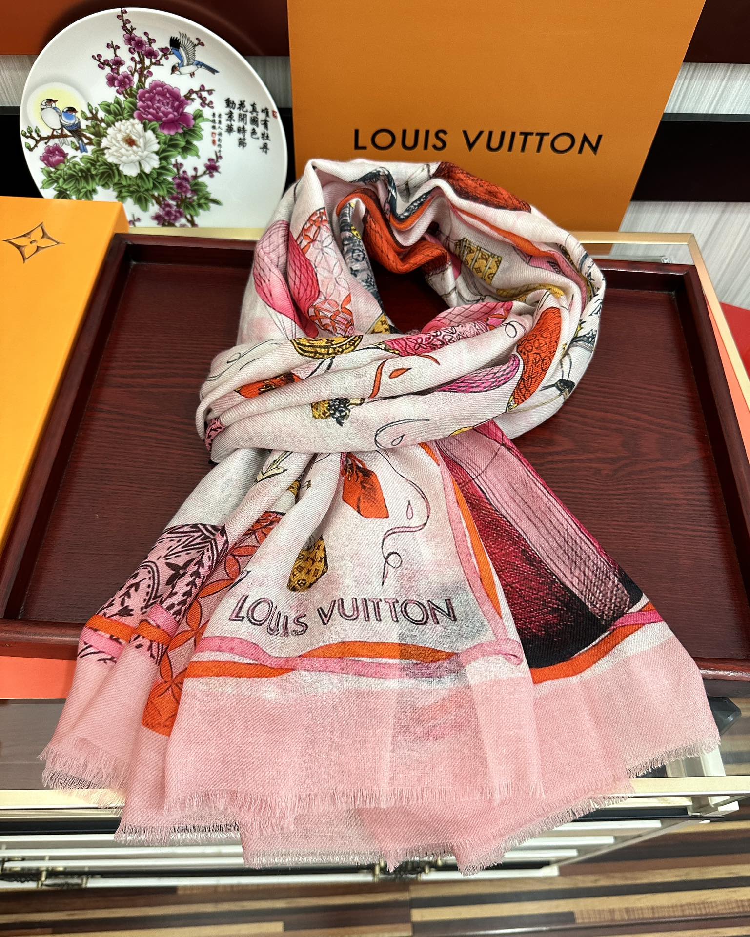 Louis new arrival scarf size: 100*200 cm 018