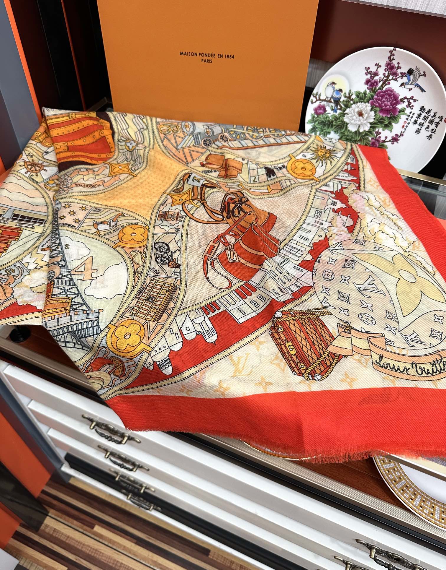 Louis new arrival scarf size: 100*200 cm 017