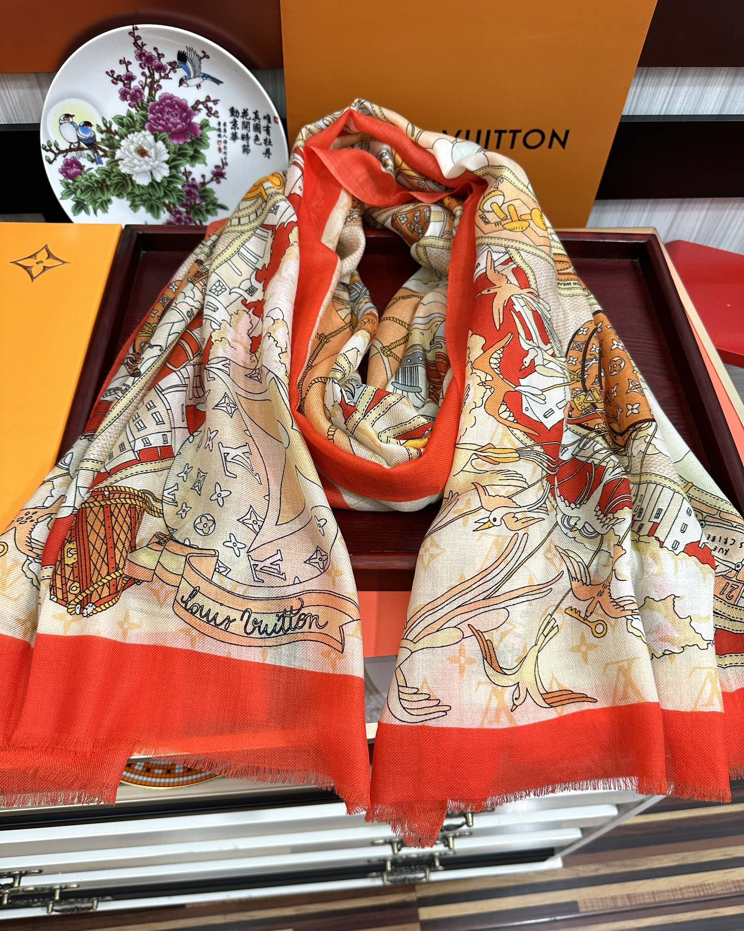 Louis new arrival scarf size: 100*200 cm 017