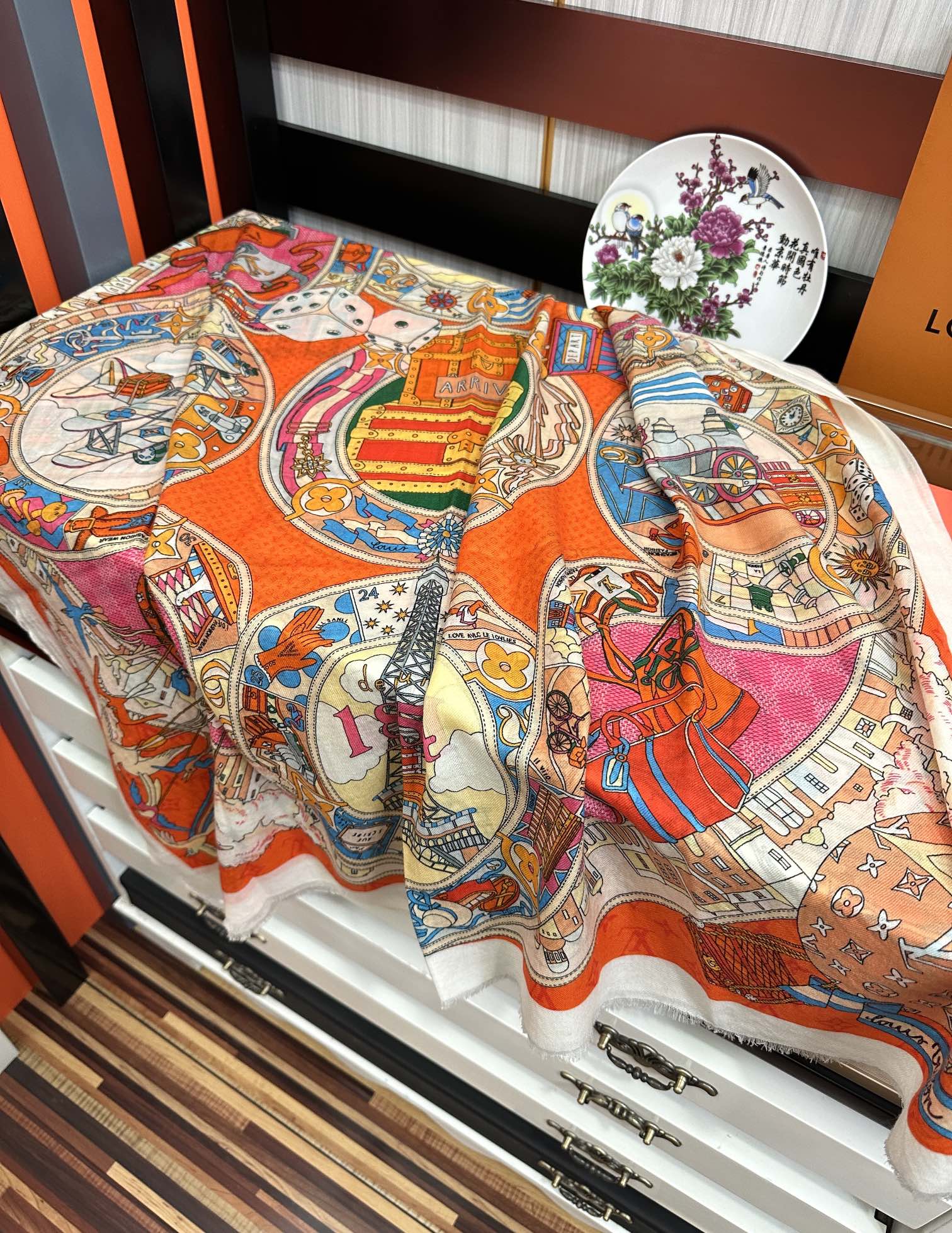 Louis new arrival scarf size: 100*200 cm 017