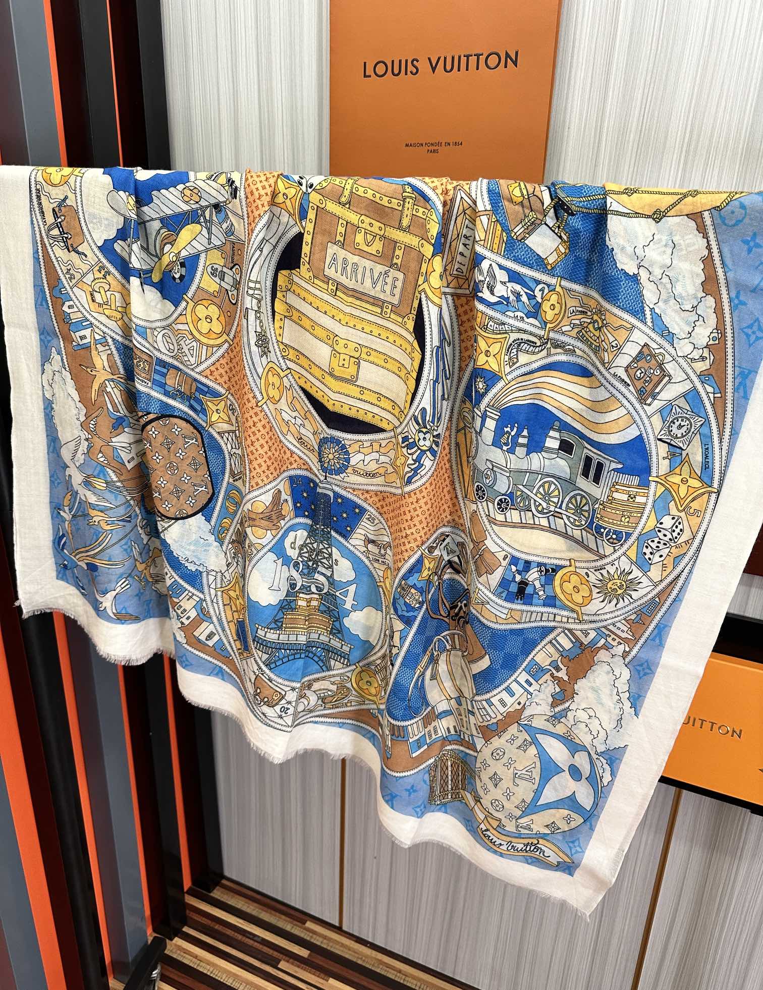 Louis new arrival scarf size: 100*200 cm 017
