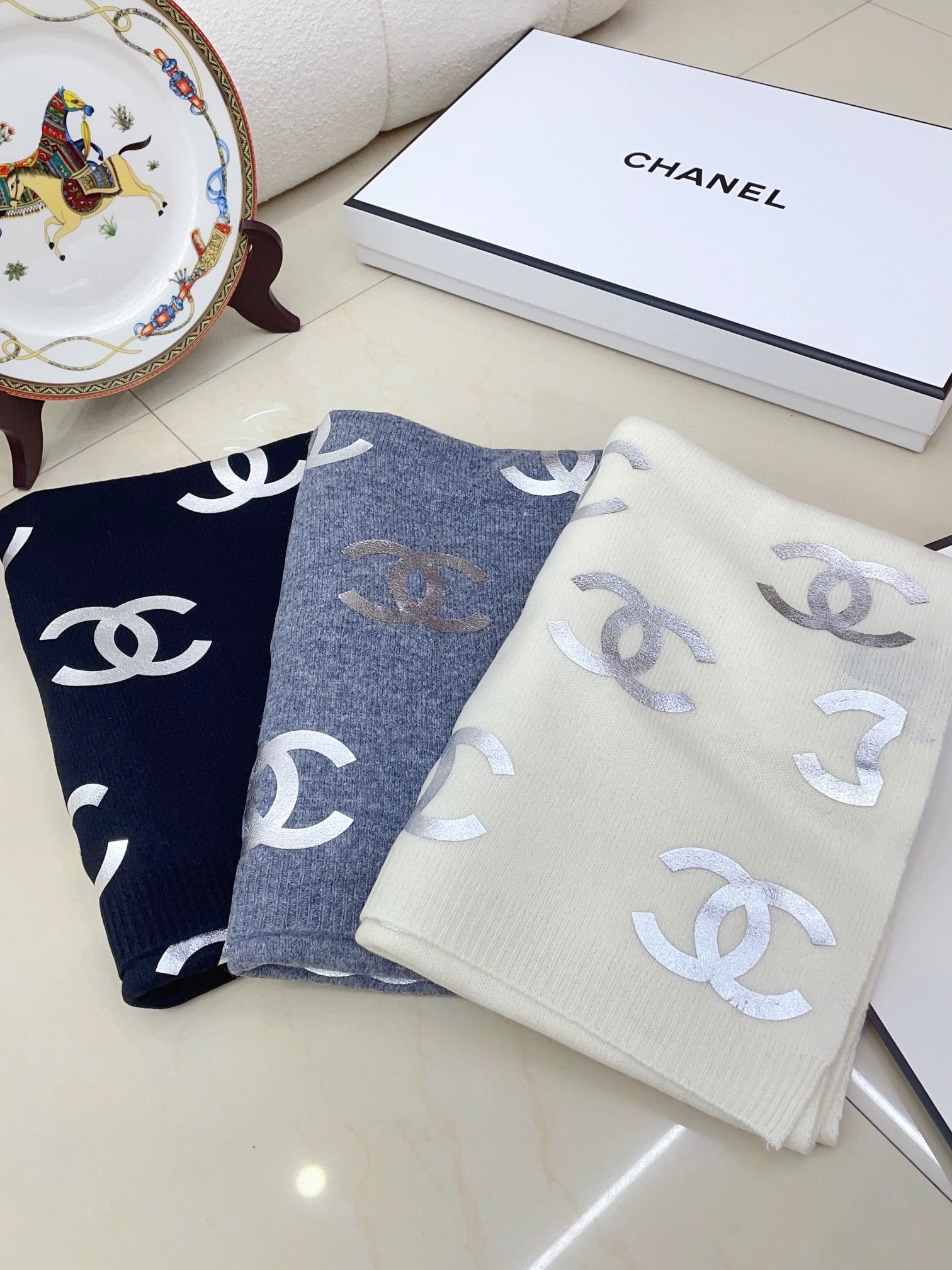 CC Scarf 35*190cm 0050