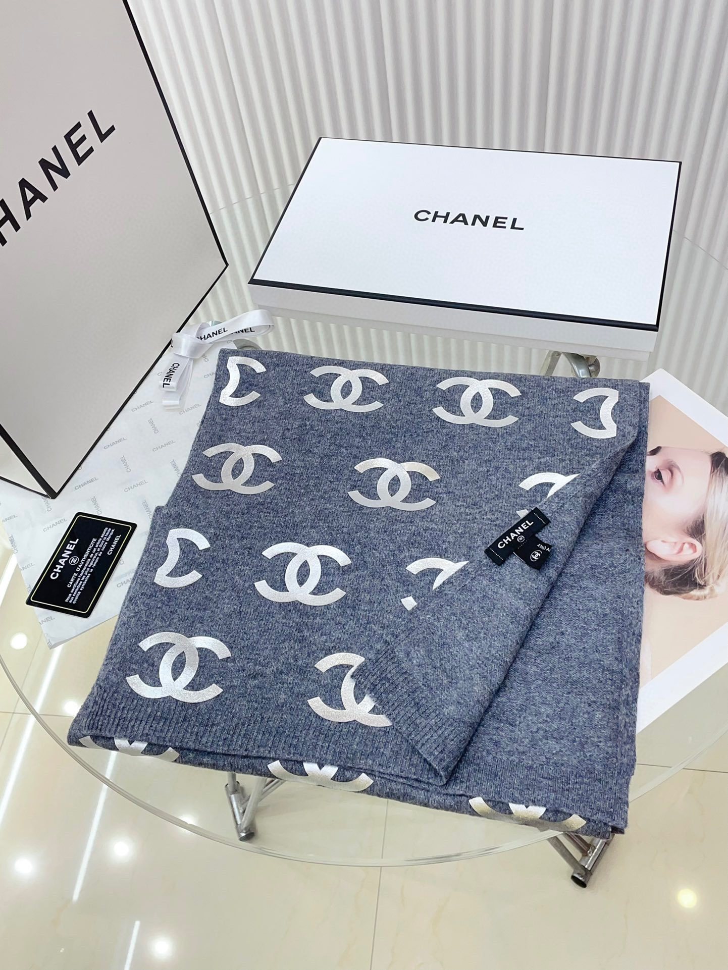 CC Scarf 35*190cm 0050