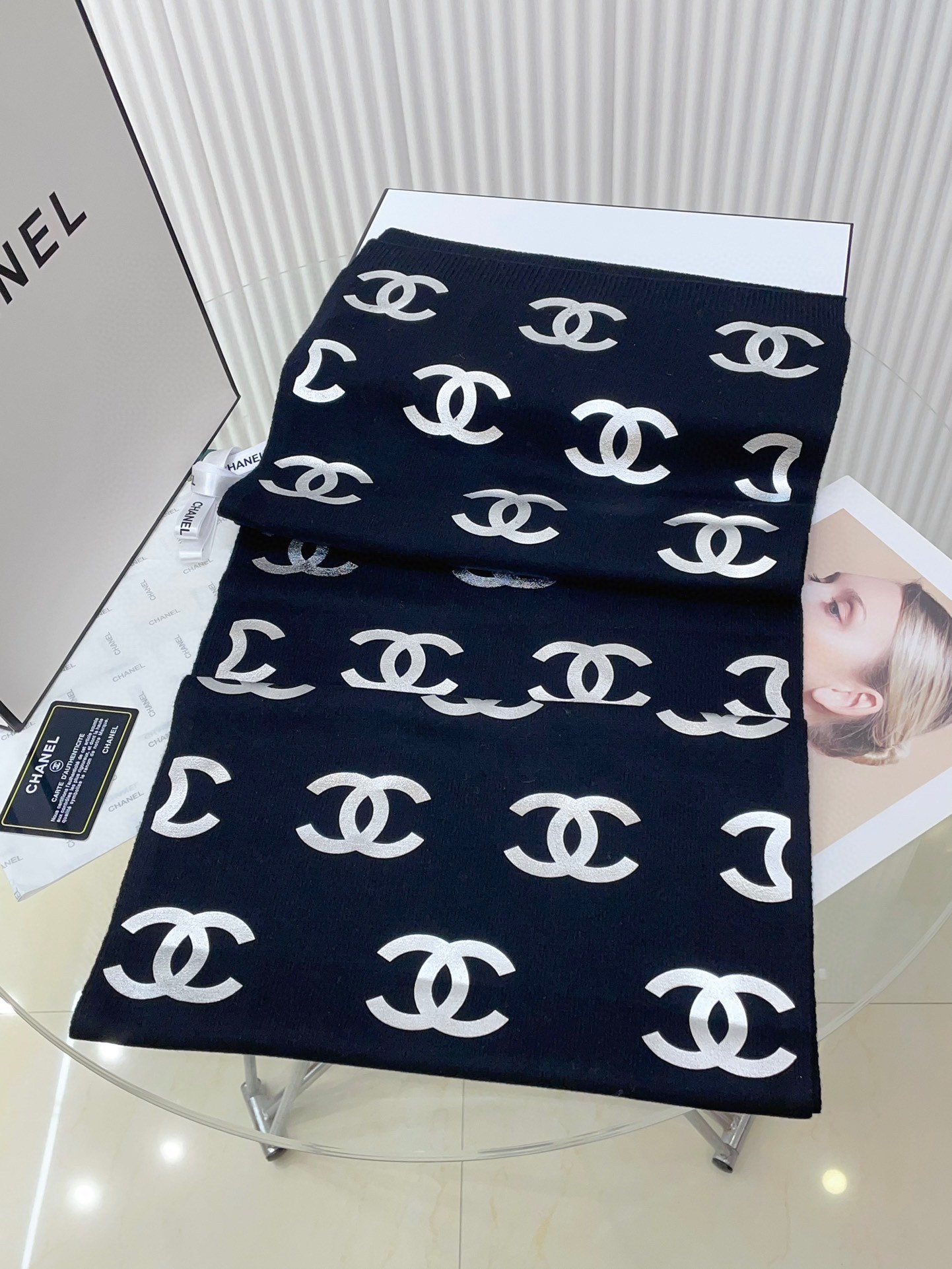 CC Scarf 35*190cm 0050