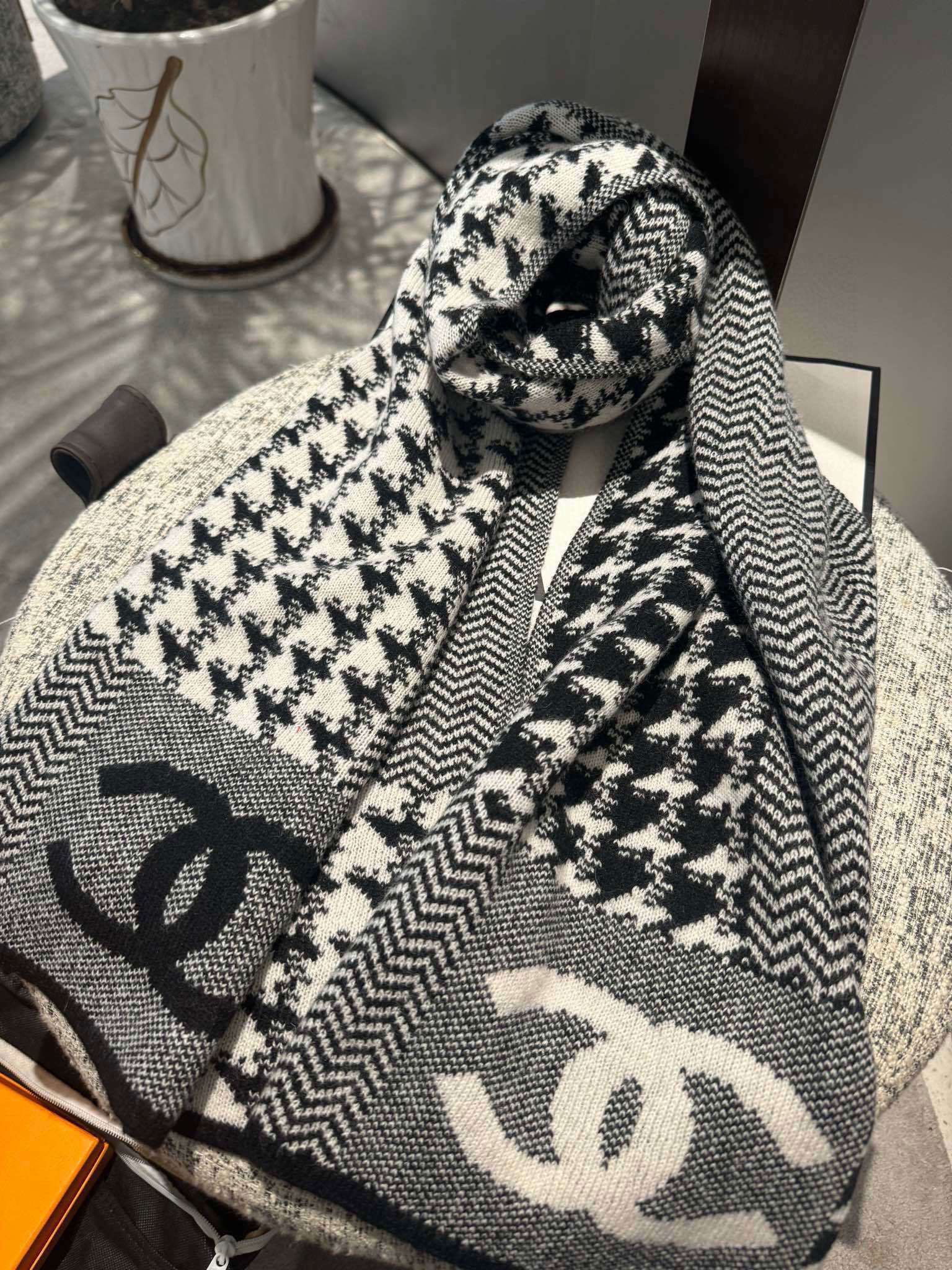 CC Scarf 38*190cm 0044