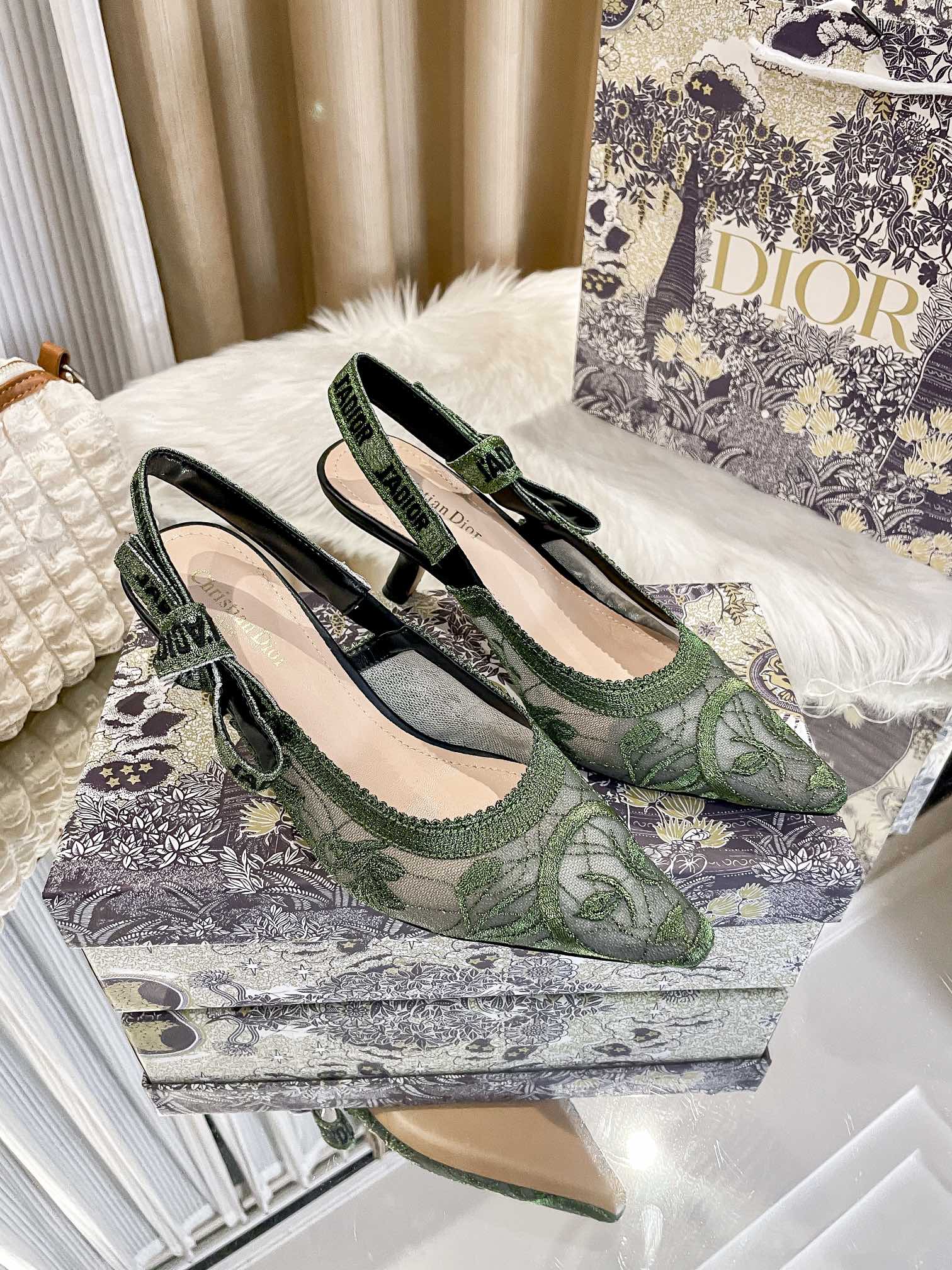 D J'ADIOR new arrival women shoes heels 6.5 cm