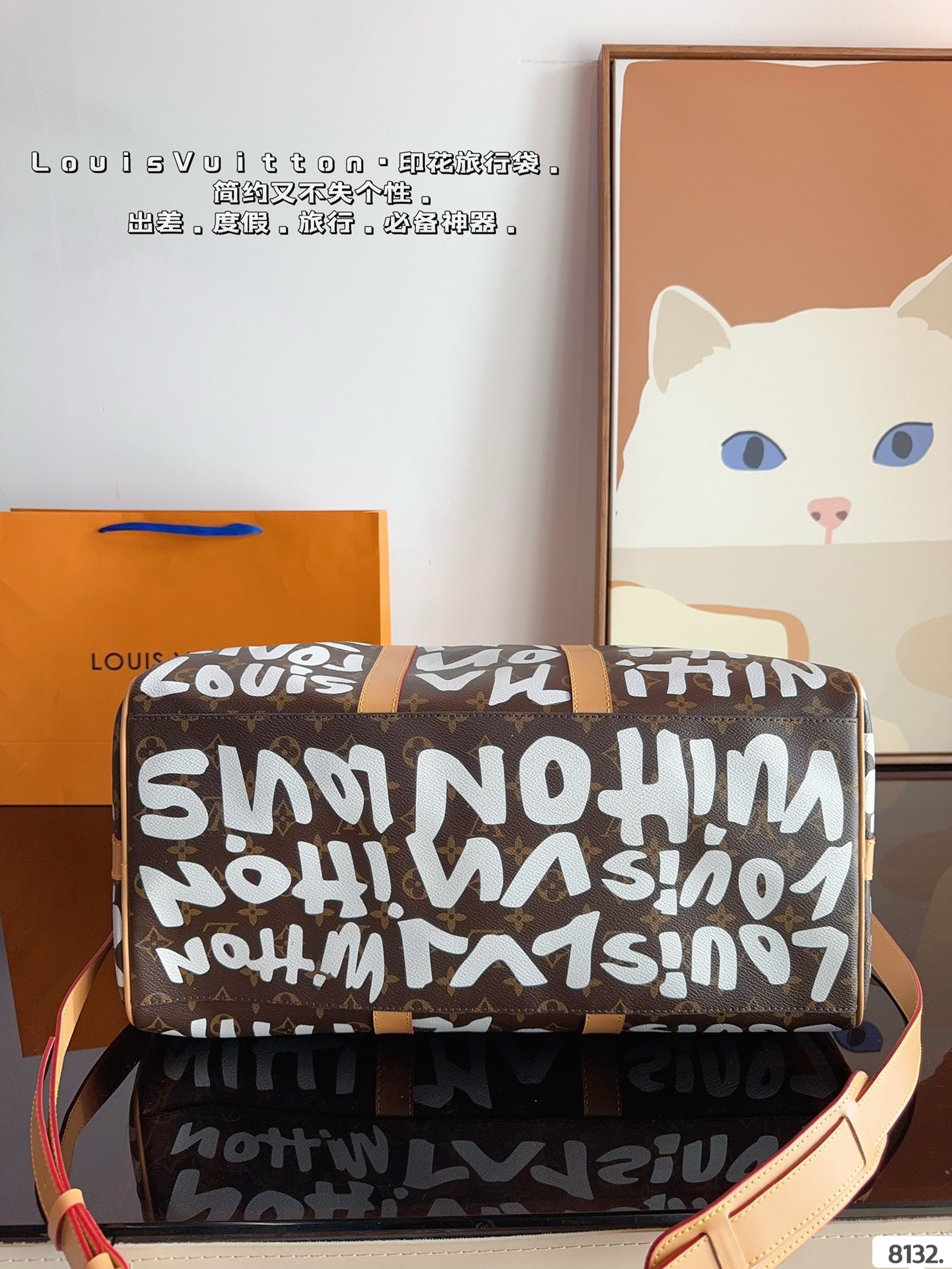 Louis new arrival keepall bag size: 45*22*27 cm