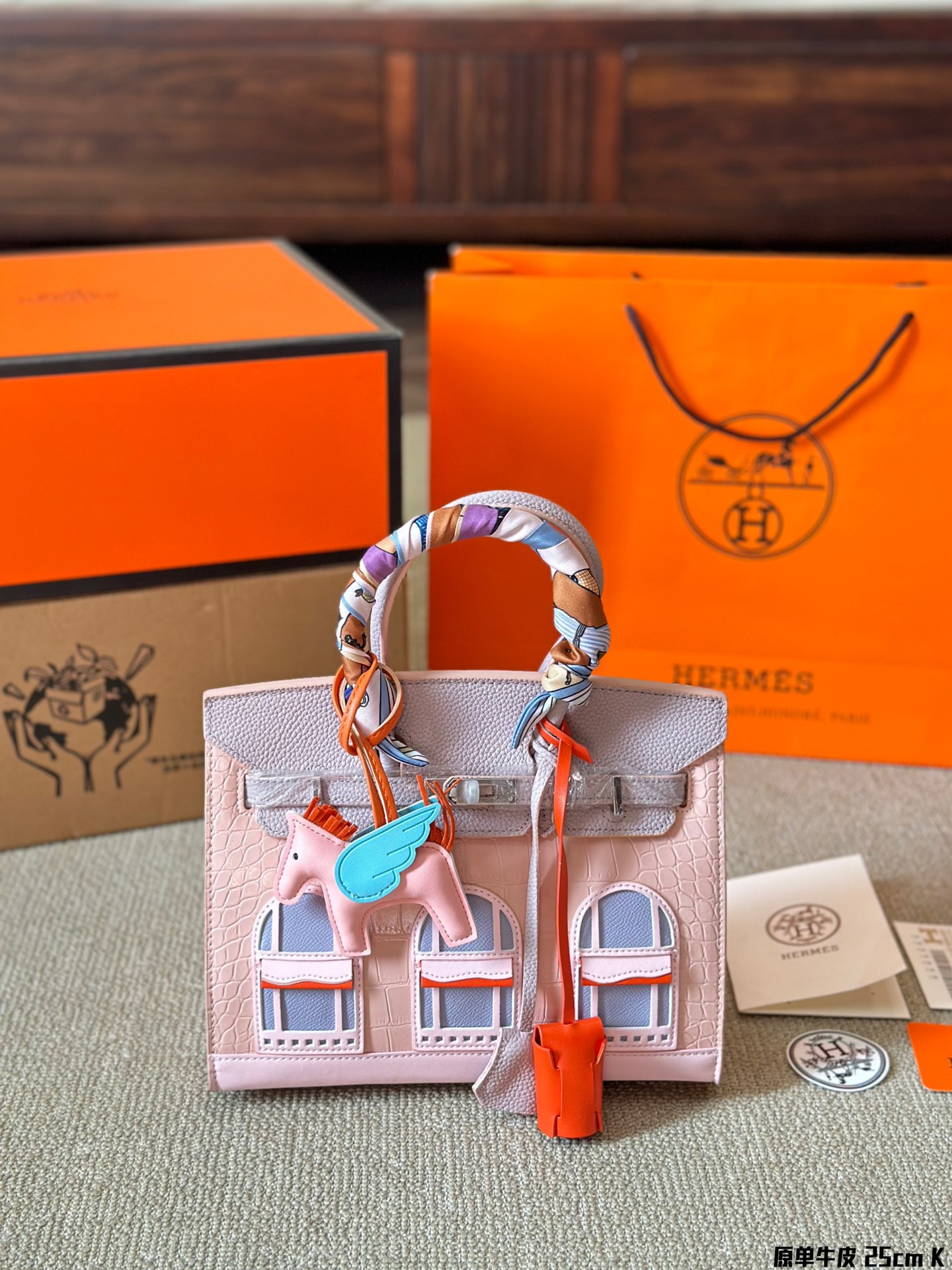 H BirkinSellierFaubourg bag size:25cm