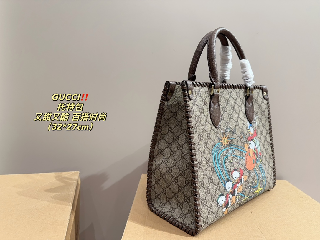GG new arrival tote bag size: 32*27 cm