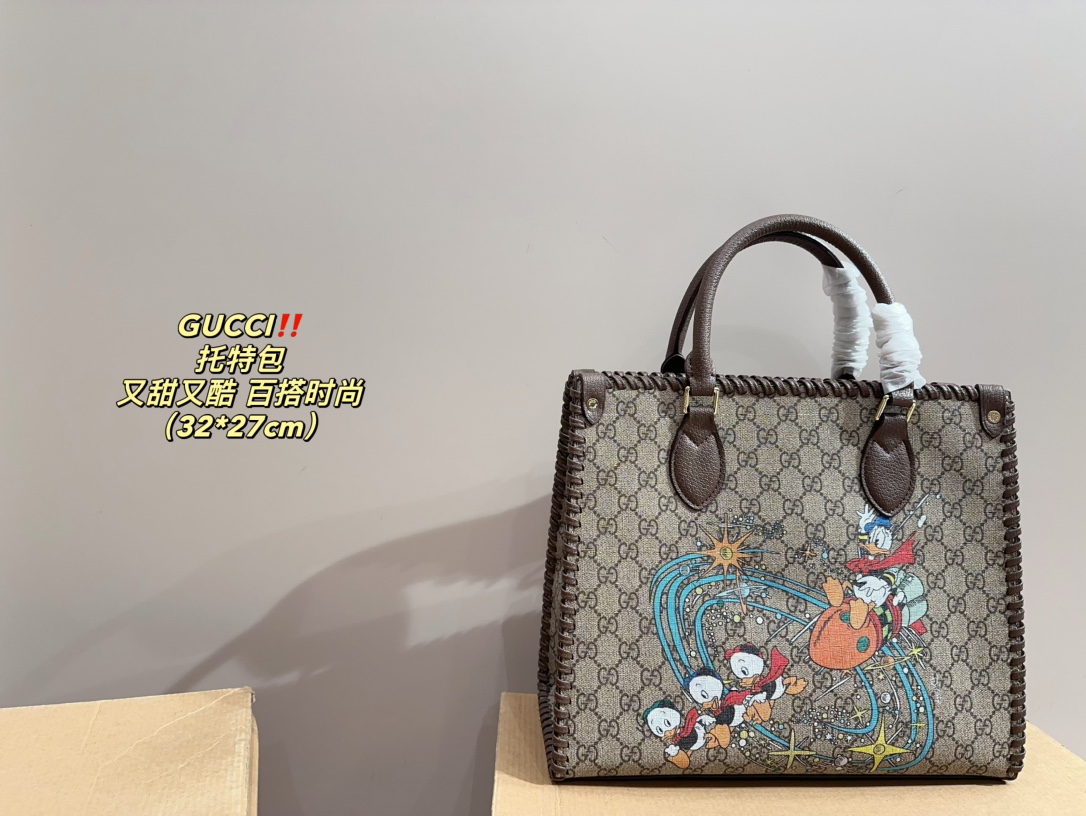 GG new arrival tote bag size: 32*27 cm