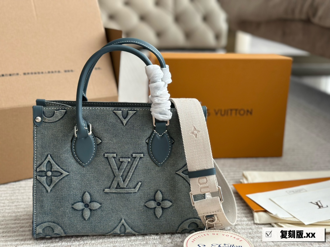 Louis new arrival onthego tote bag size:25*19cm