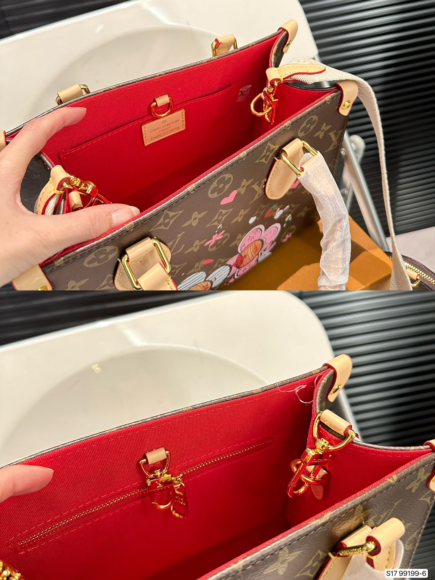 Louis new arrival onthego tote bag size: 25*20 cm