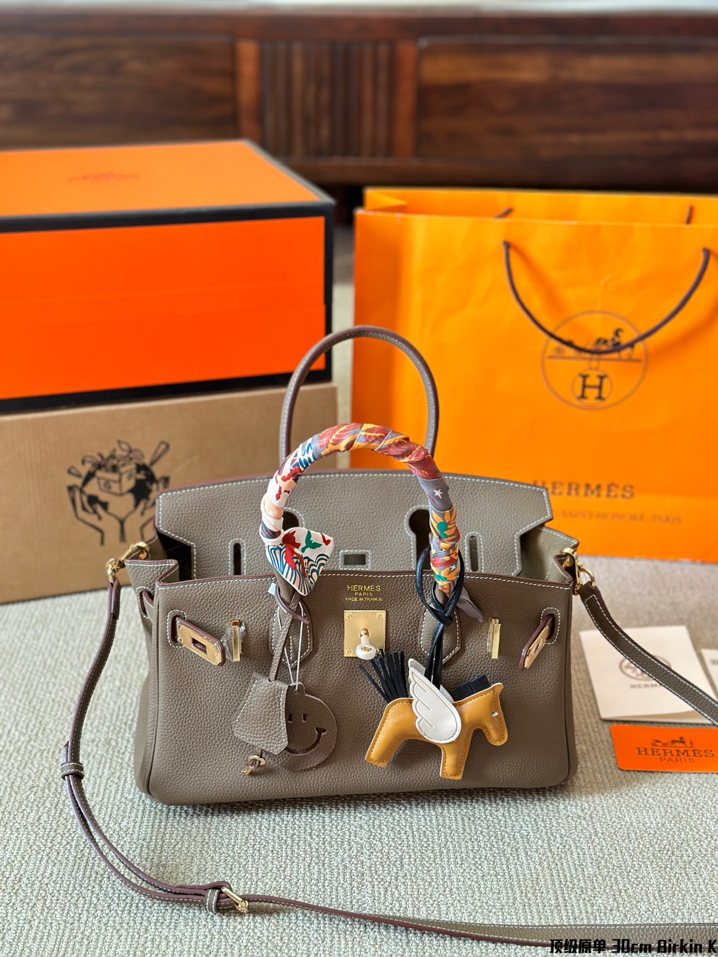 Her 30birkin Shoulder bag size: 30 cm