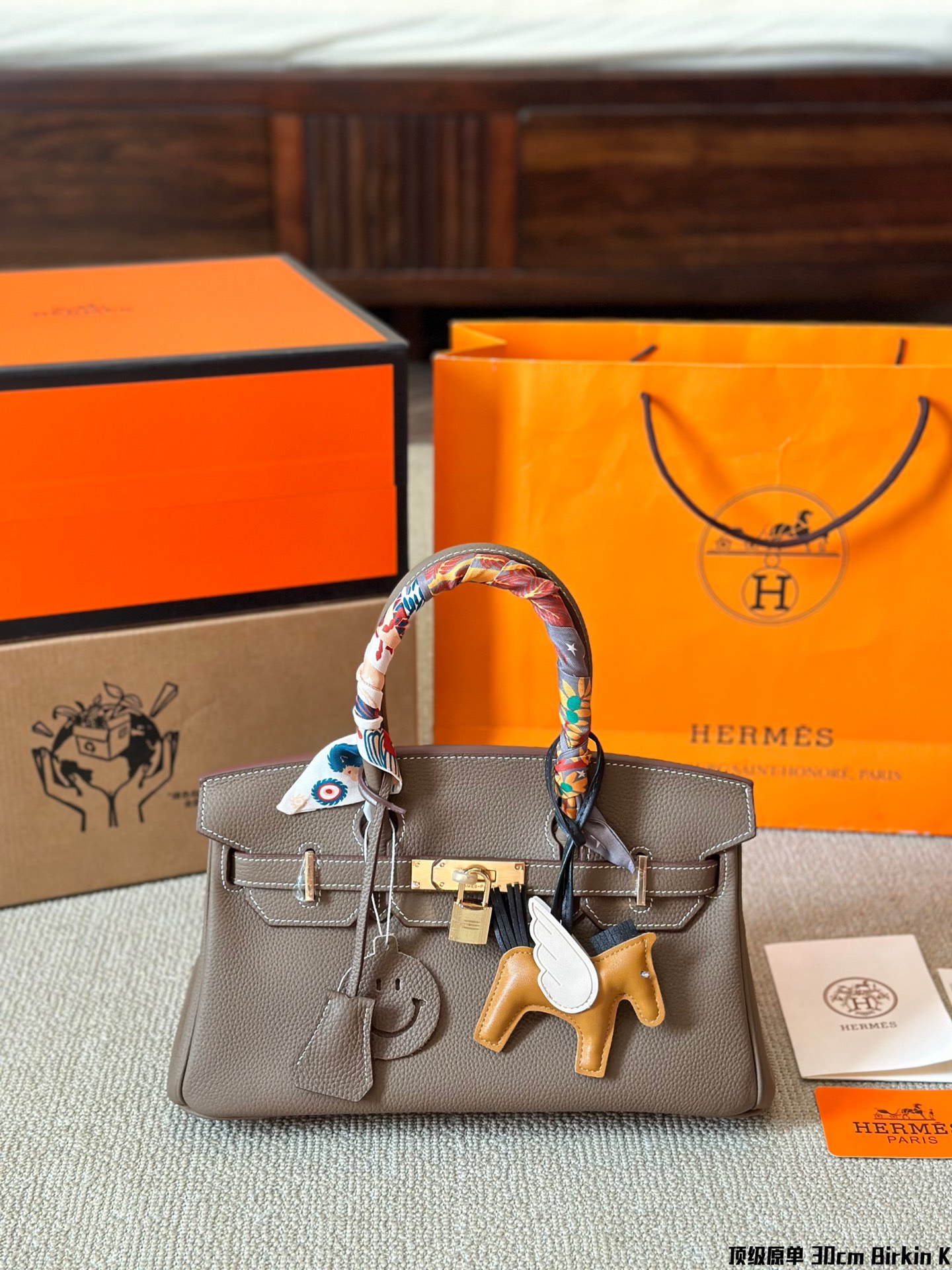 Her 30birkin Shoulder bag size: 30 cm