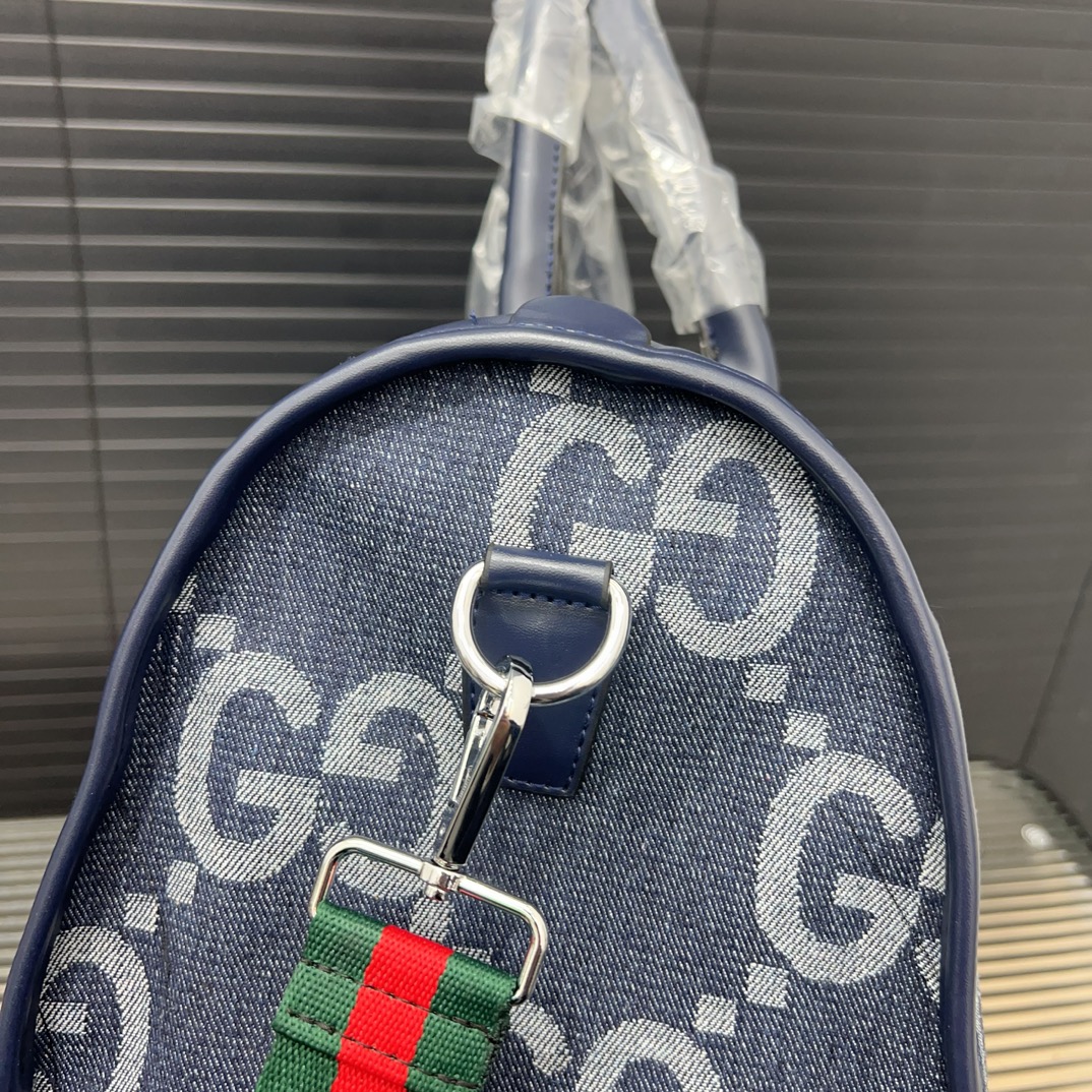 Gg new arrival denim travel bag size: 50*28 cm