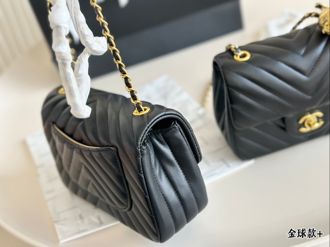 Cc new arrival chain gold ball bag