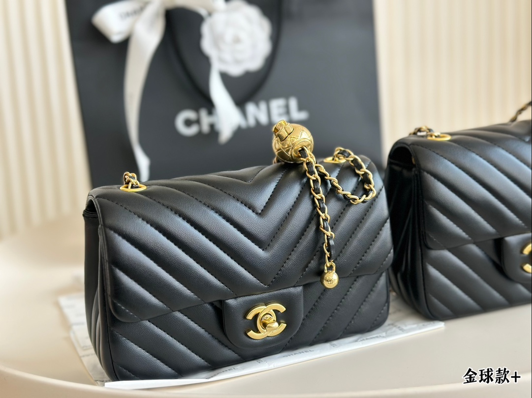 Cc new arrival chain gold ball bag