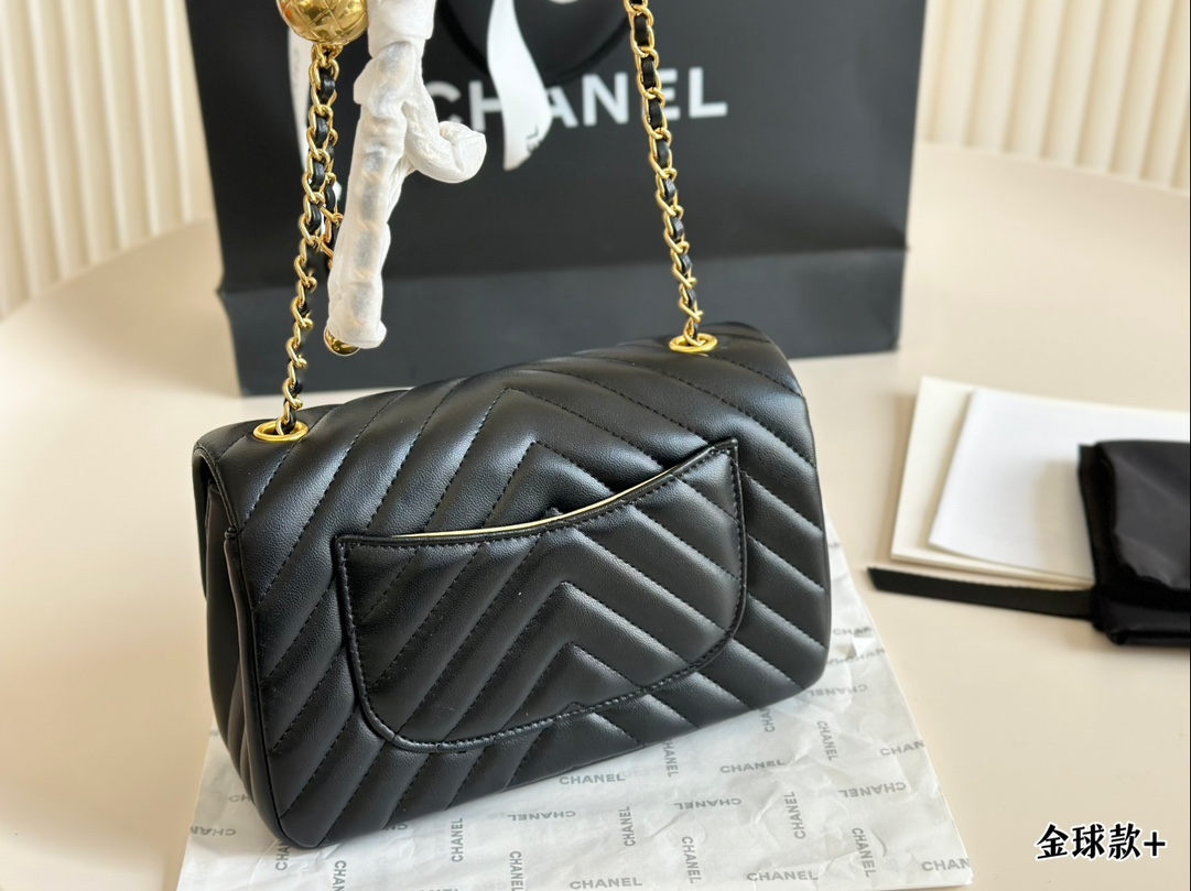 Cc new arrival chain gold ball bag