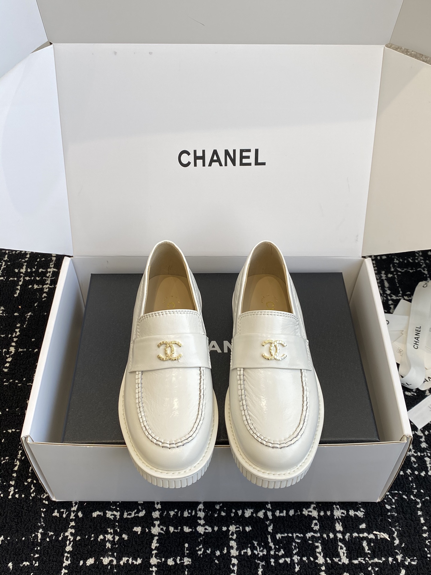 Cc new arrival 24ss women Loafers shoes