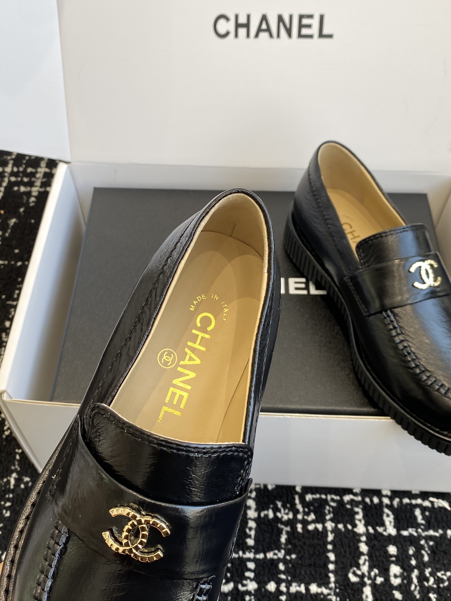 Cc new arrival 24ss women Loafers shoes