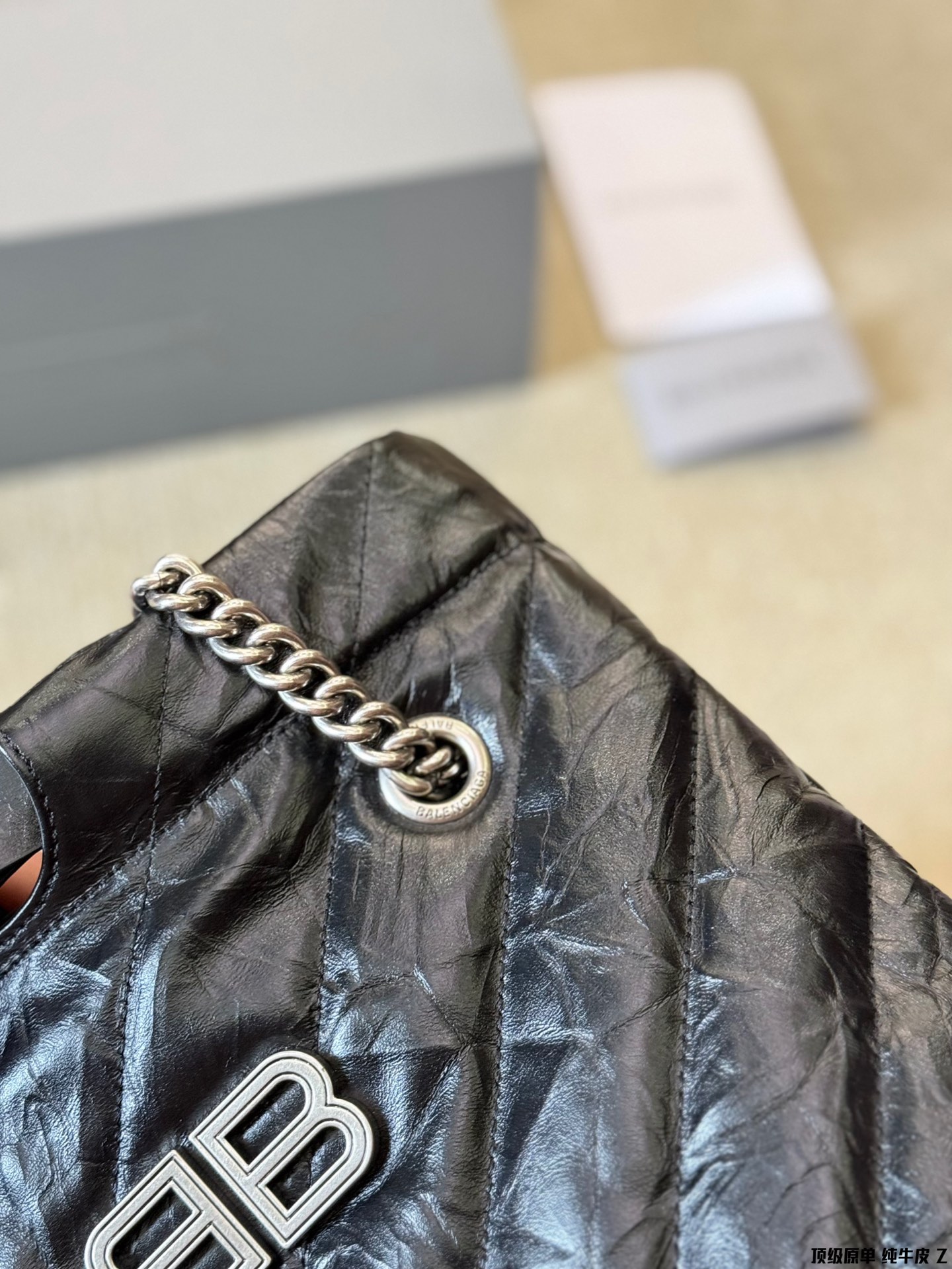 Balen new arrival crush tote bag 002 size;26*30 cm