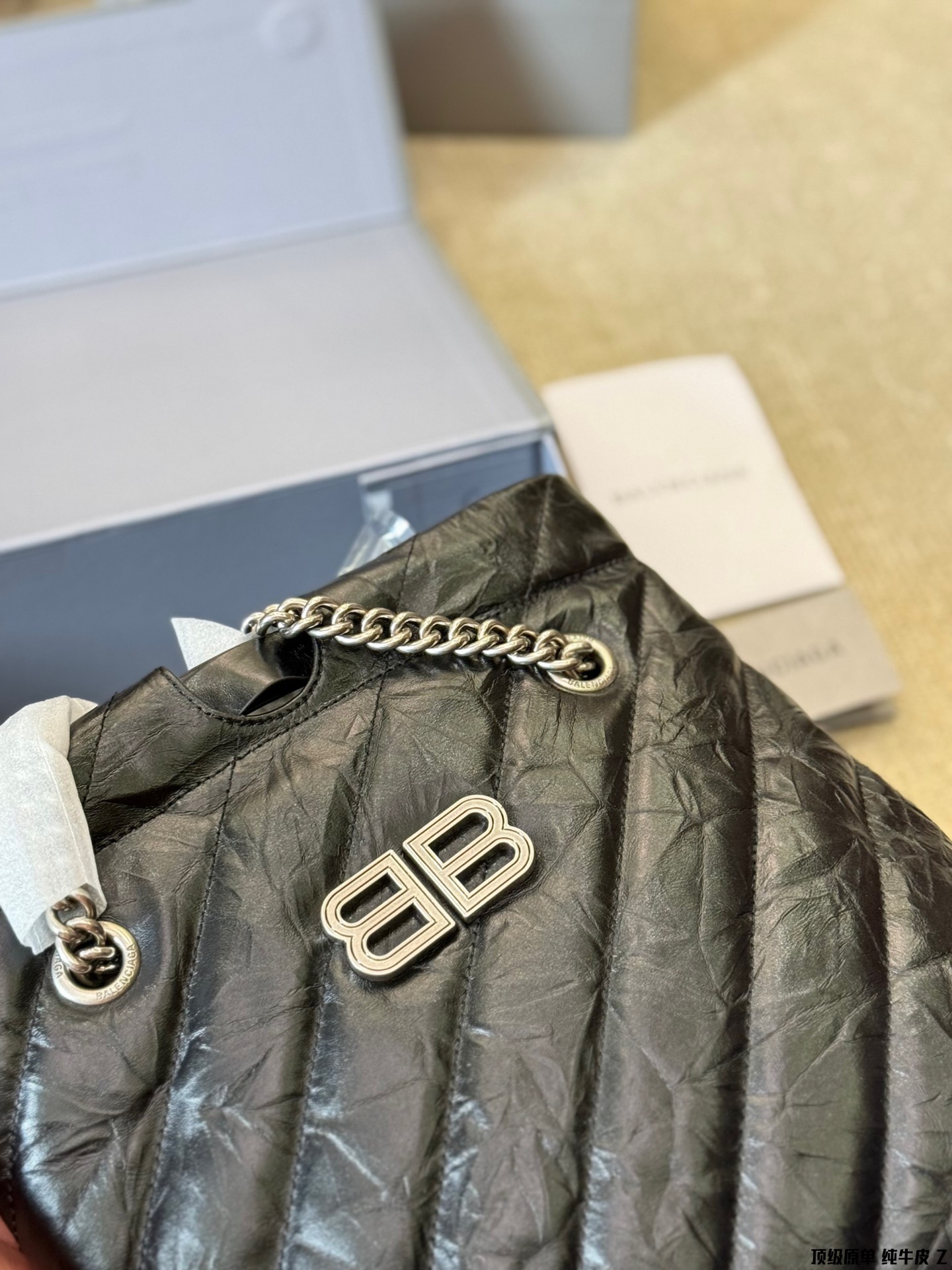 Balen new arrival crush tote bag 002 size;26*30 cm