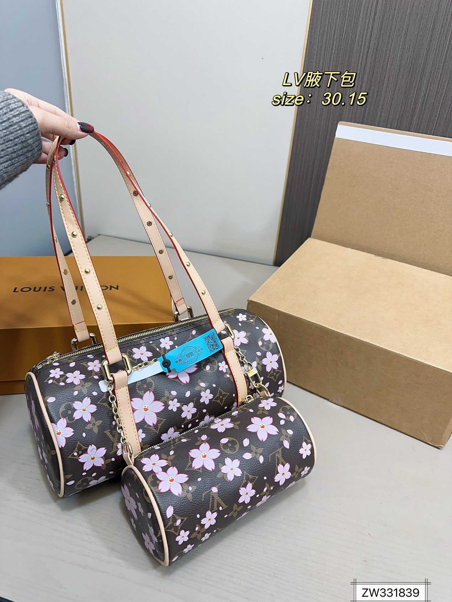 Louis new arrival hobo bag size:30 * 15 cm