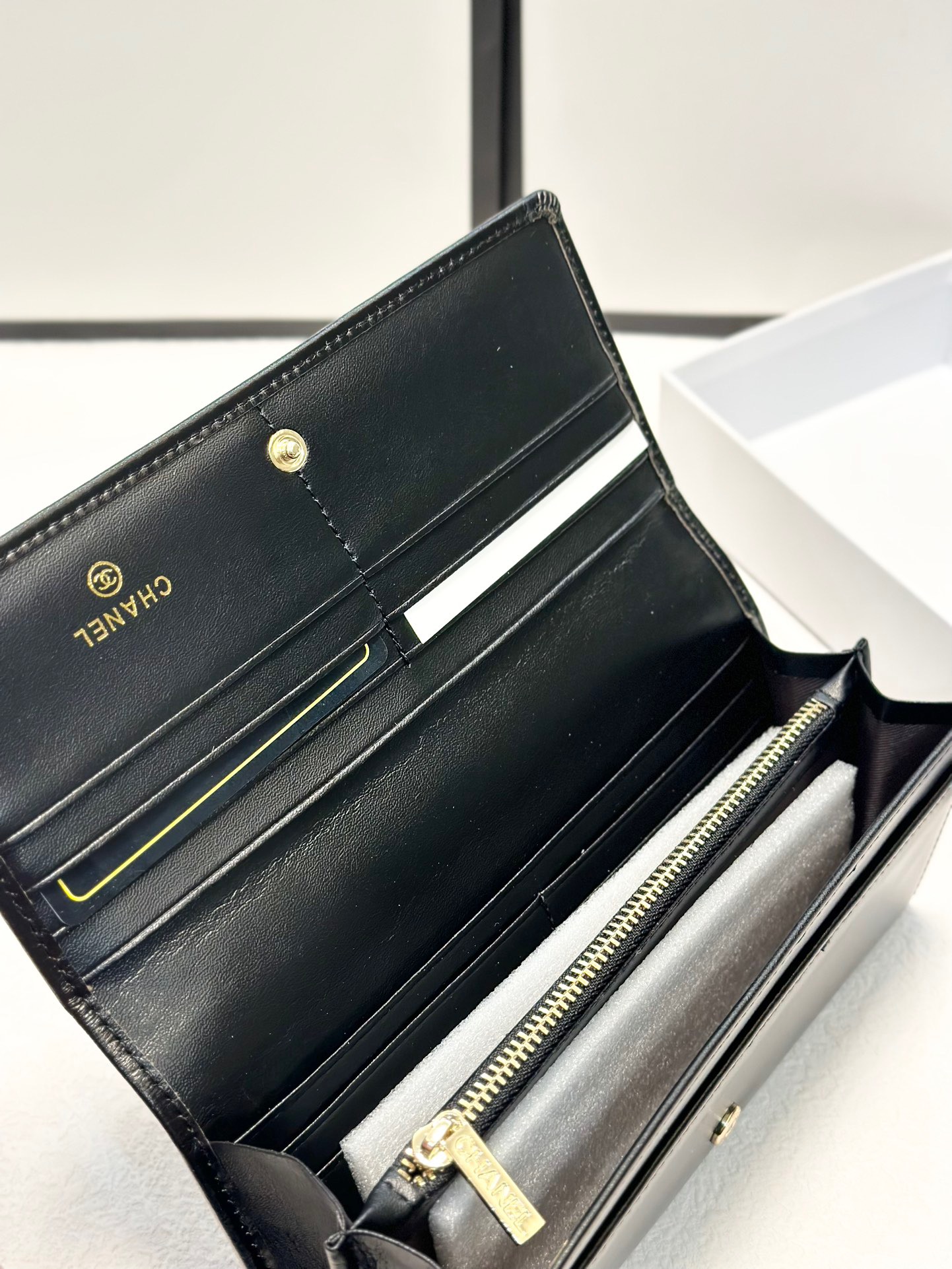 cc new arrival leather wallet size: 19*10 cm