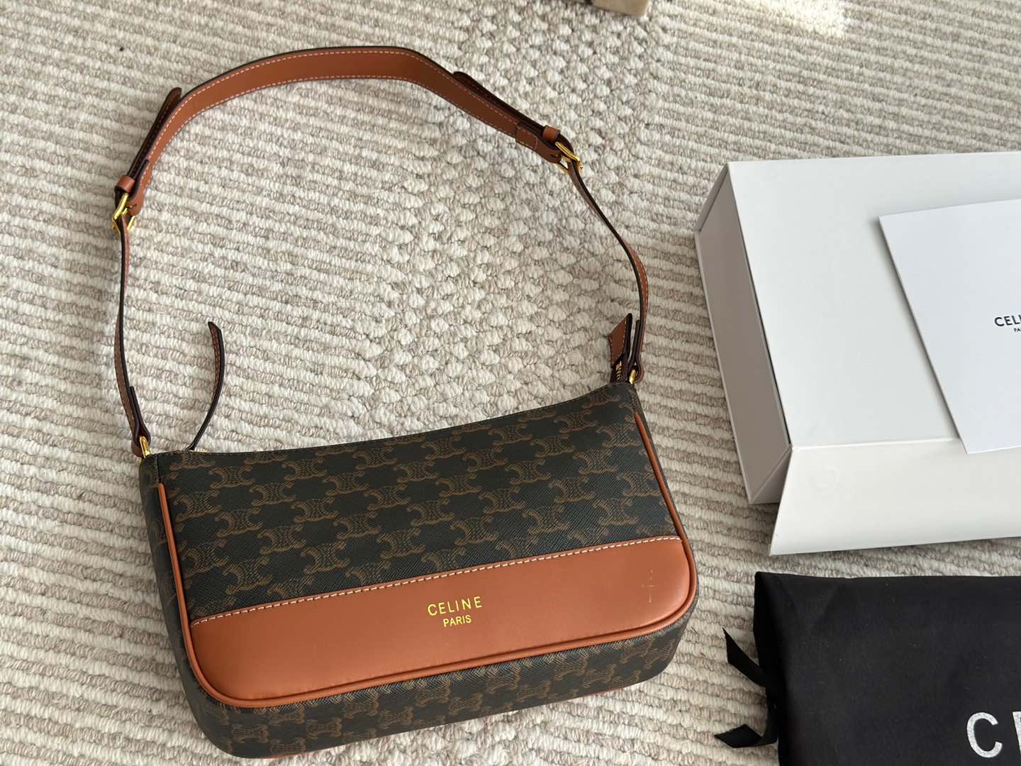 Ce new arrival hobo bag size:25cm