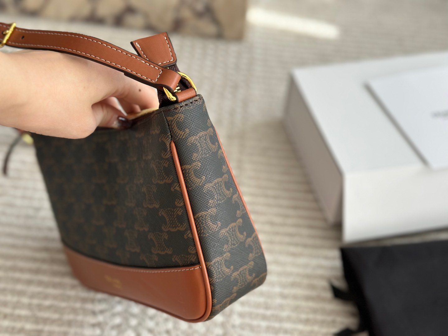 Ce new arrival hobo bag size:25cm